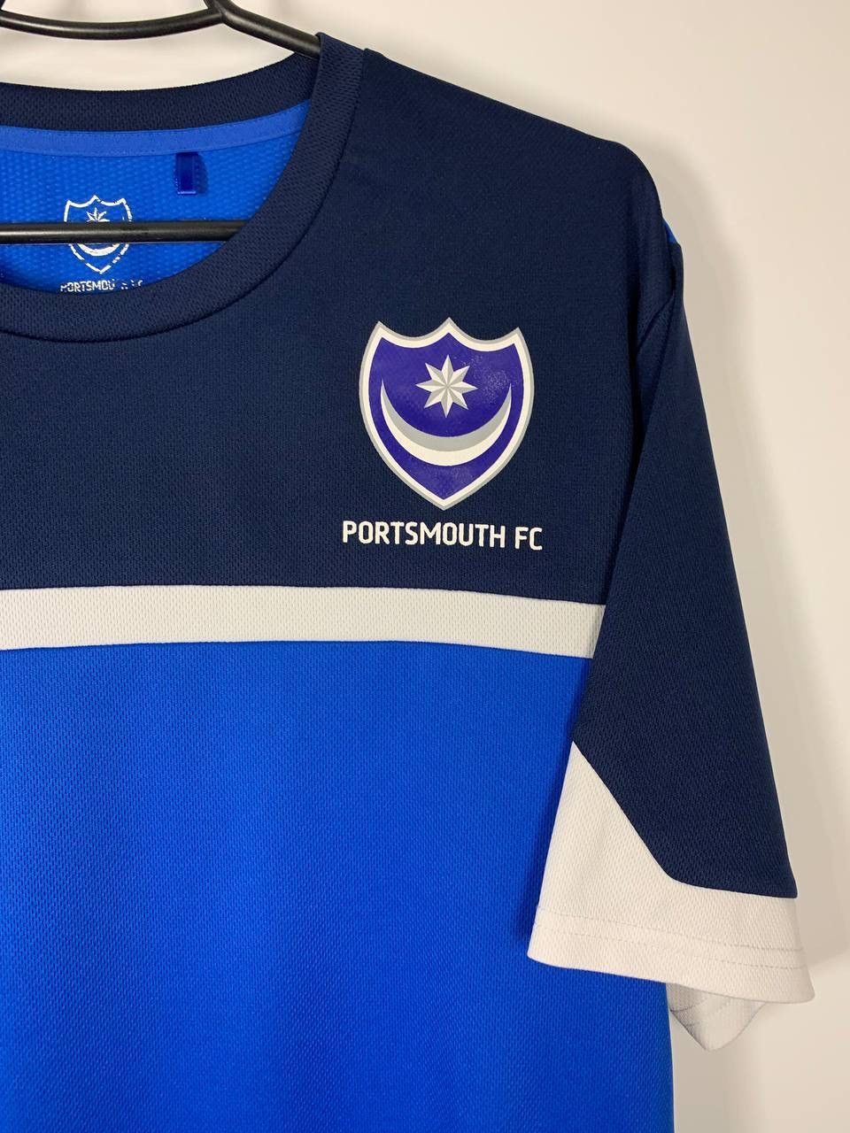 Other Portsmouth FC Training Shirt Sondico Blue Navy Jersey Adult Size US XL / EU 56 / 4 - 5 Thumbnail
