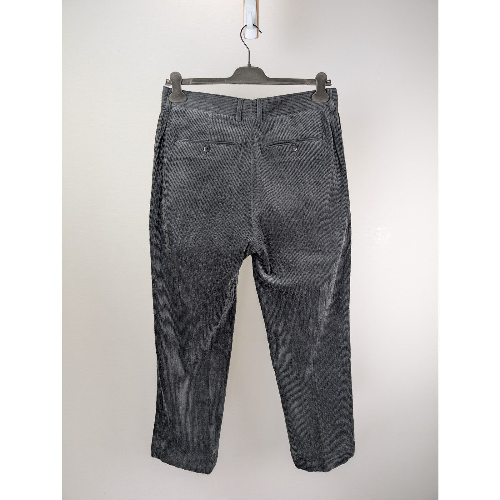 Todd Snyder o1rshd1 CC20 Corduroy Pleated Pants in Grey Size US 32 / EU 48 - 13 Thumbnail