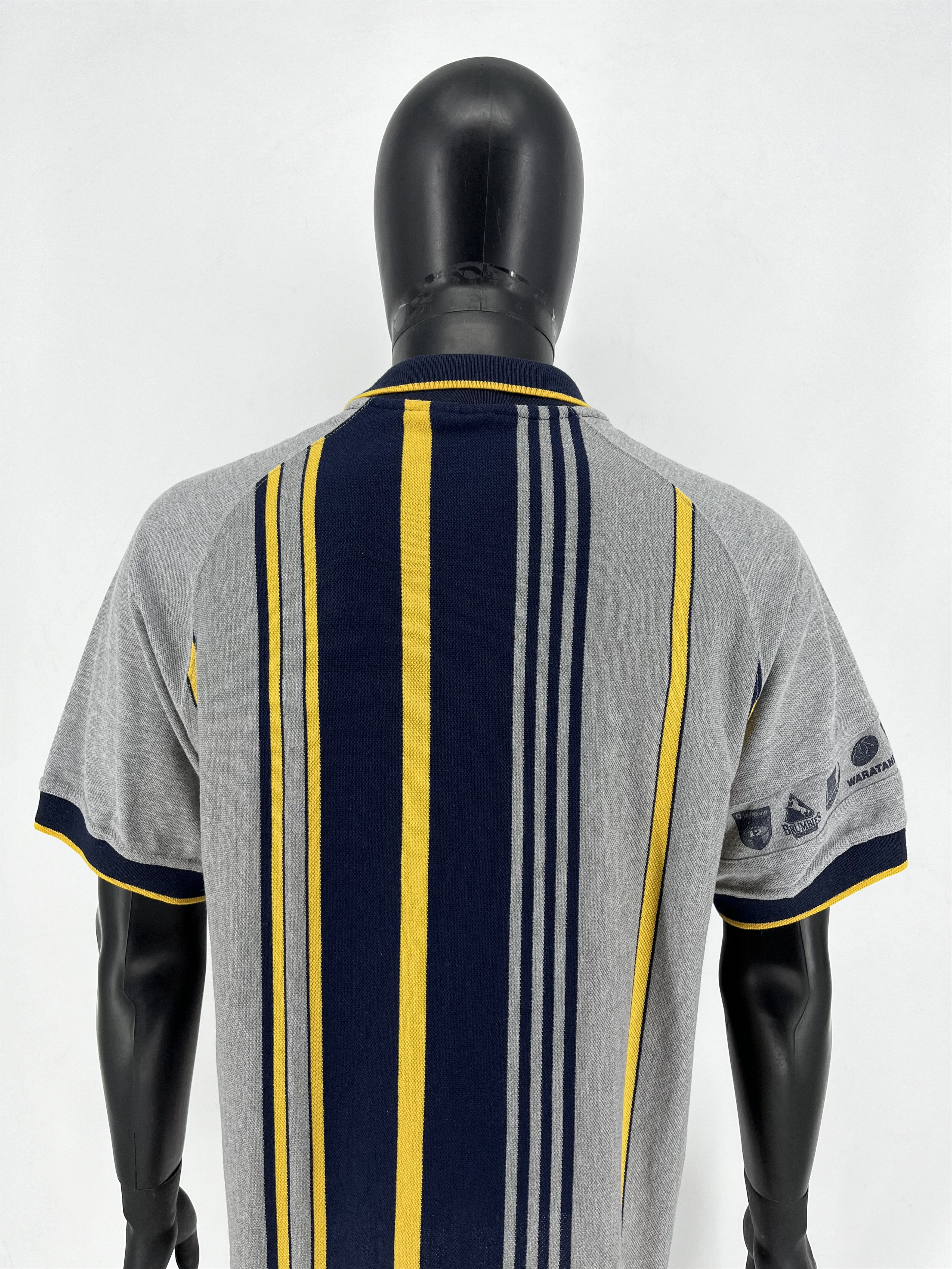 Vintage Vintage Coopers ACT Brumbies Licensed Super 12 Polo Shirt Size US M / EU 48-50 / 2 - 10 Thumbnail