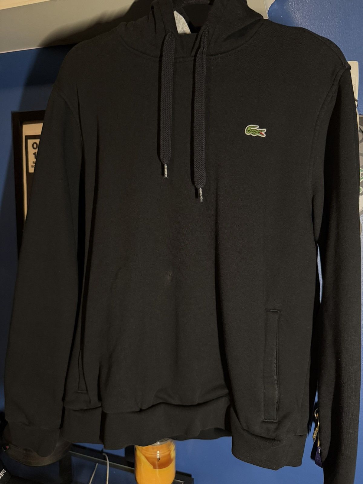 Lacoste Cotton fleece Hoodie Size US L / EU 52-54 / 3 - 1 Thumbnail