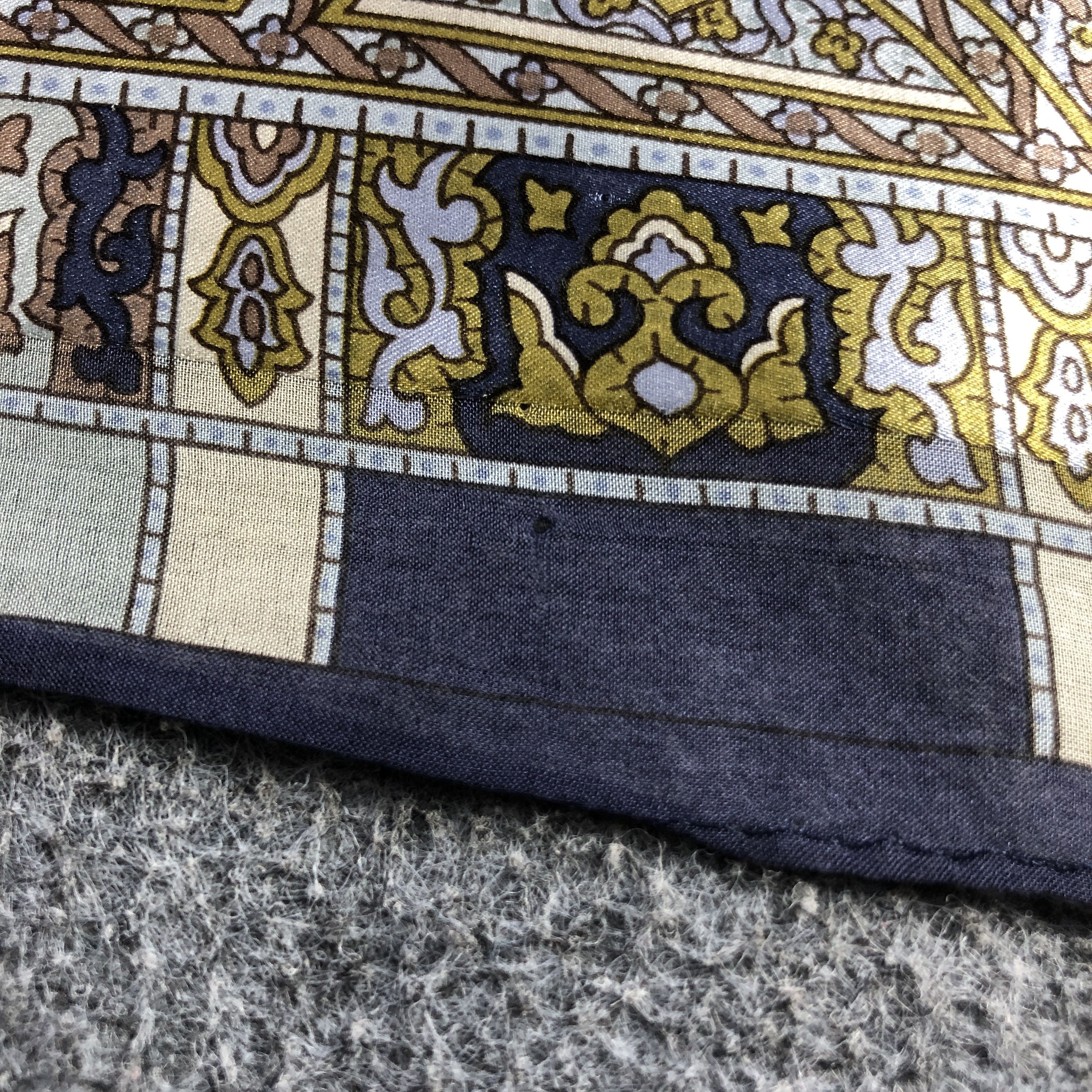 Aquascutum Aquascutum Paisley Silk Scarf M1194 Size ONE SIZE - 7 Thumbnail