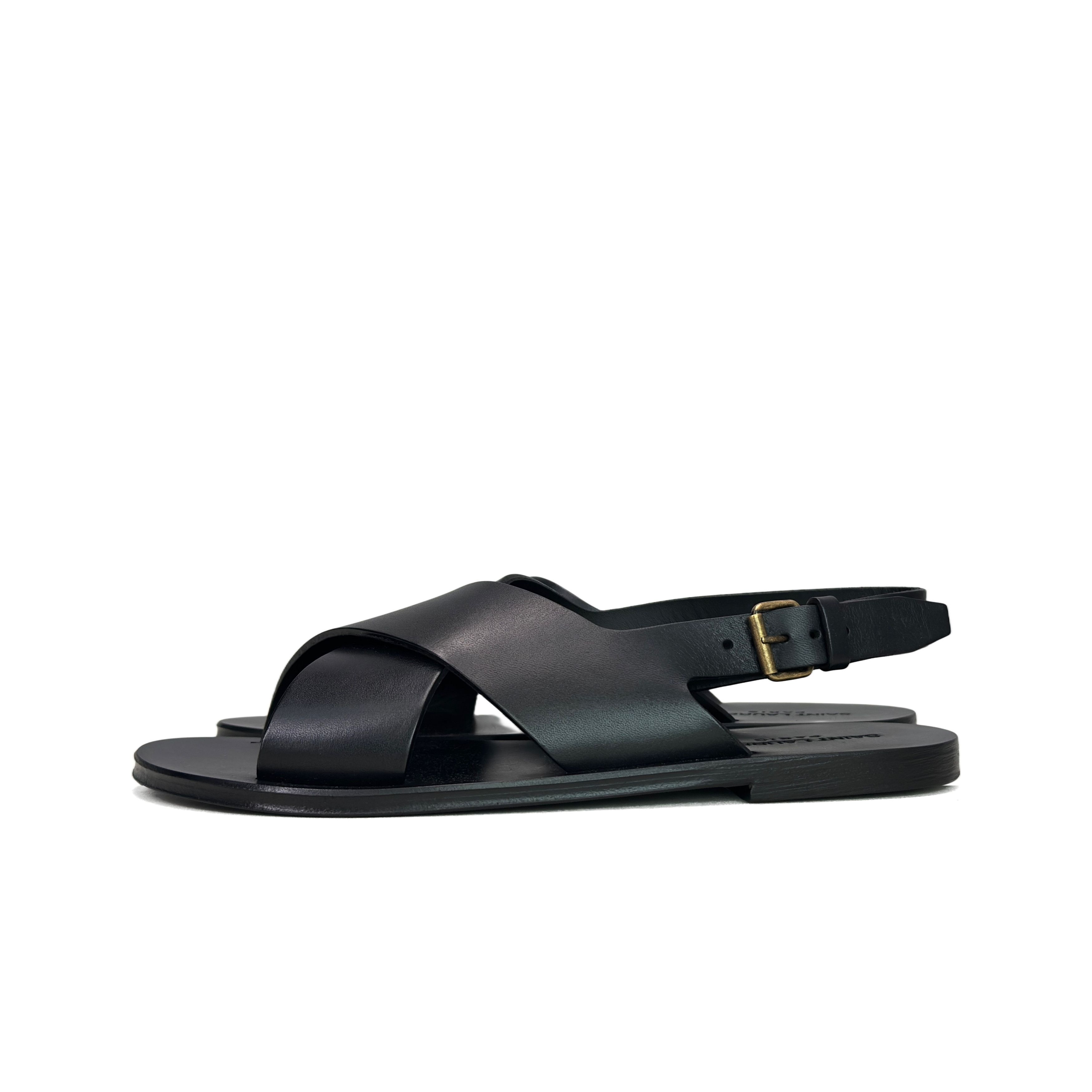 Saint Laurent Paris Saint Laurent Leather Criss-Cross Sandals US 8 Size US 8 / EU 41 - 1 Thumbnail