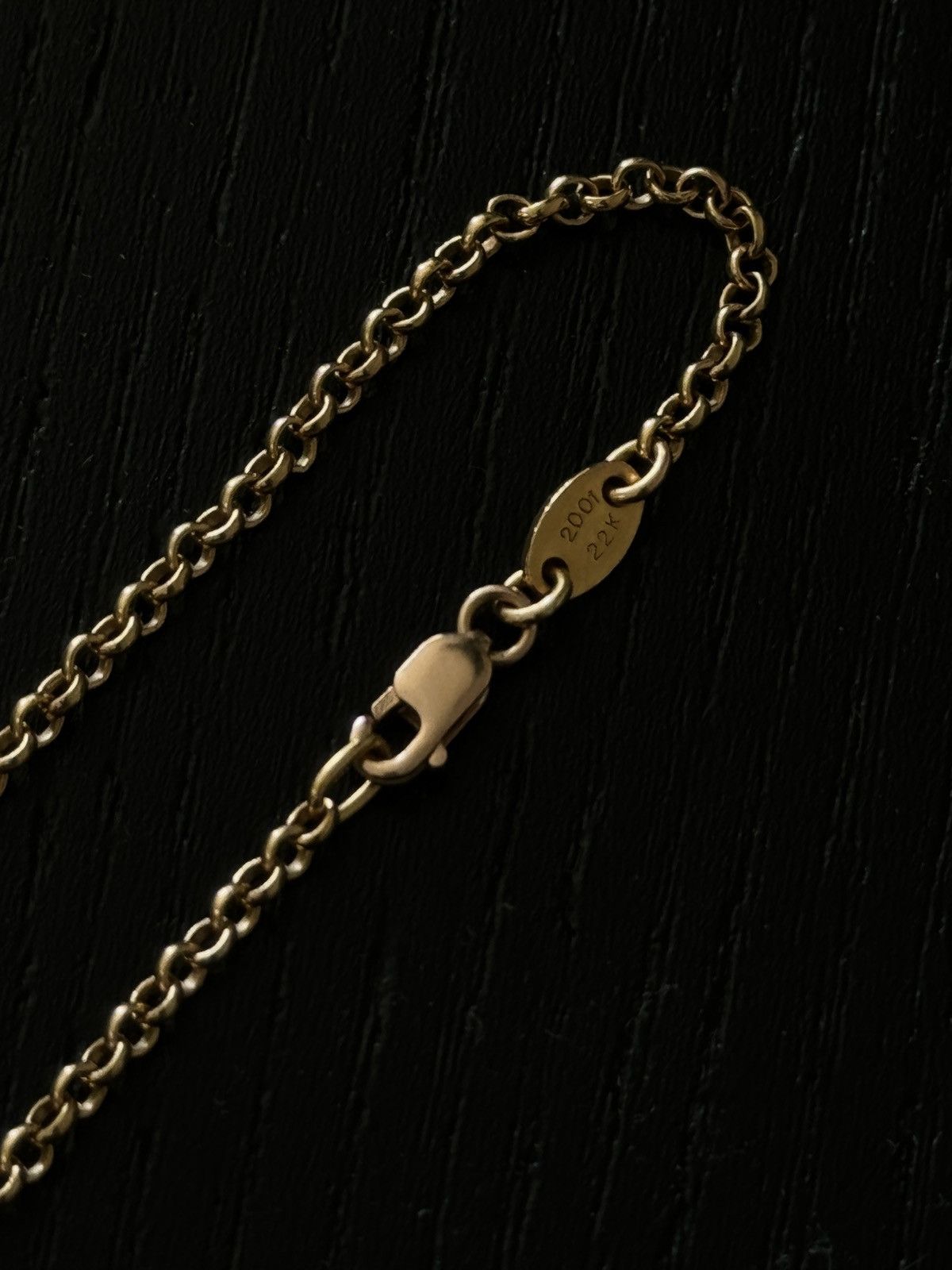 Chrome Hearts Chrome Hearts Gold Roll Chain Necklace - 20” Size ONE SIZE - 2 Thumbnail