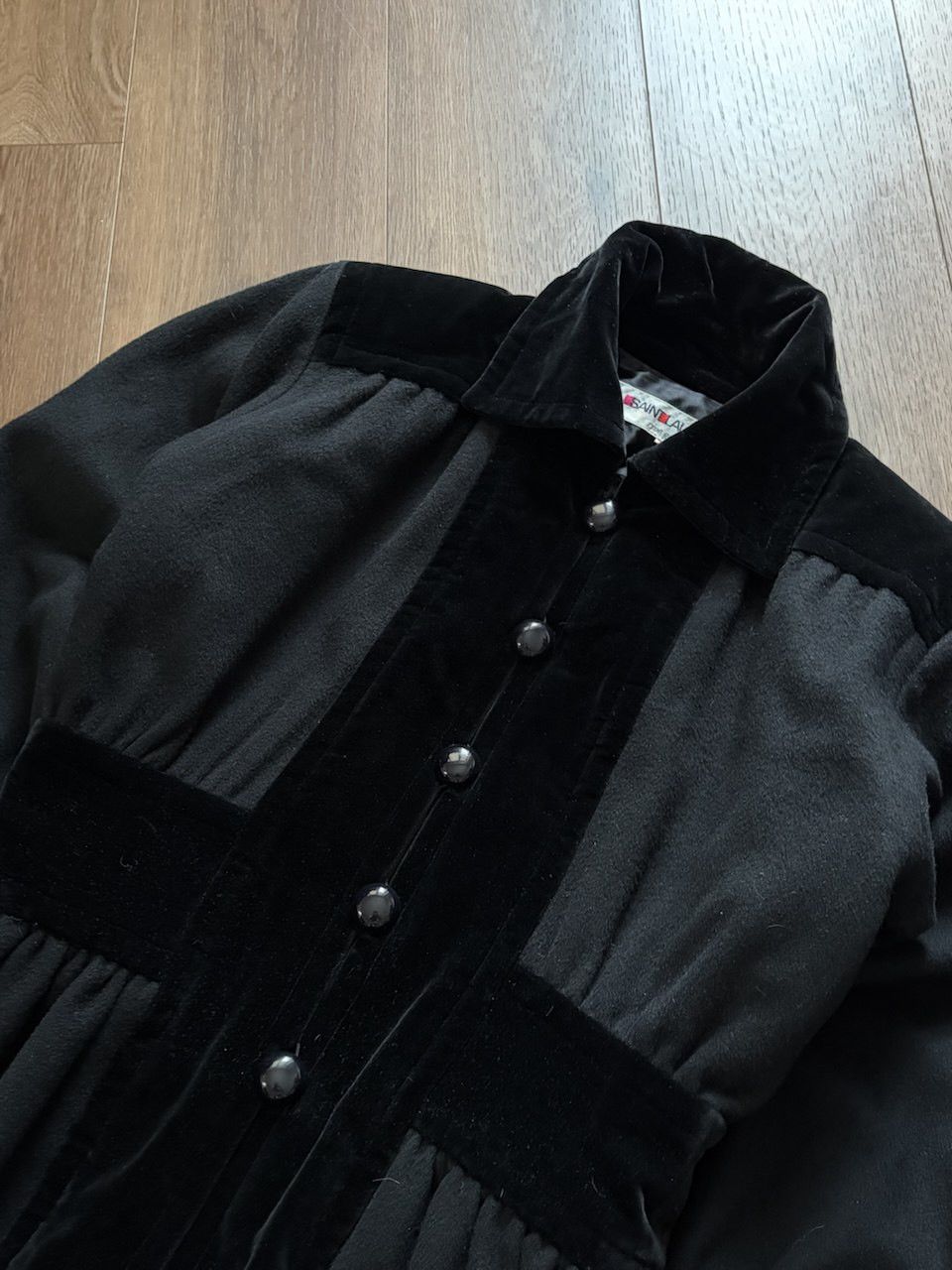 Yves Saint Laurent YVES SAINT LAURENT 1970s Velvet Coat Russian Collection Size M / US 6-8 / IT 42-44 - 2 Thumbnail