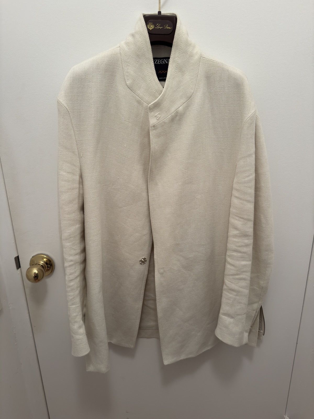 Ermenegildo Zegna Zegna runway mandarin collar jacket Size US M / EU 48-50 / 2 - 1 Thumbnail