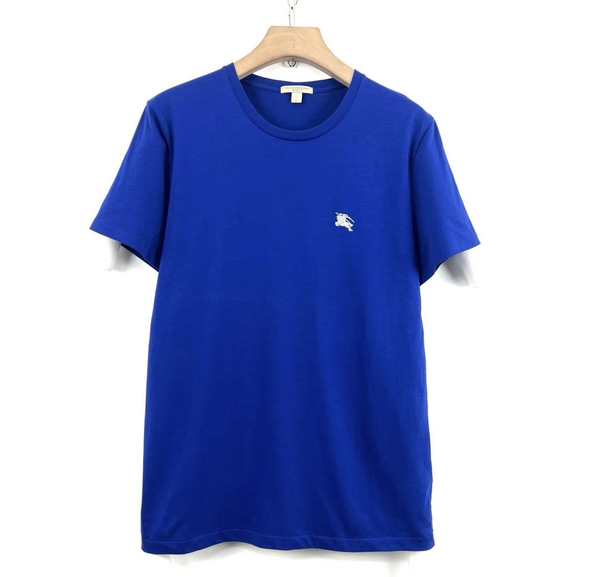 Burberry Burberry Equestrian Knight Embroidered Short Sleeve T-shirt Size US L / EU 52-54 / 3 - 1 Thumbnail