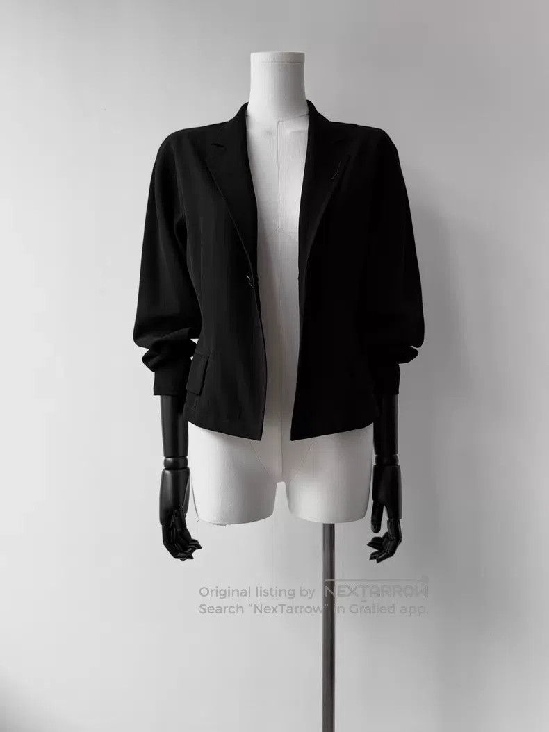 Yohji Yamamoto Yohji Yamamoto 1996AW vintage Japanese Jacket Size ONE SIZE - 2 Thumbnail