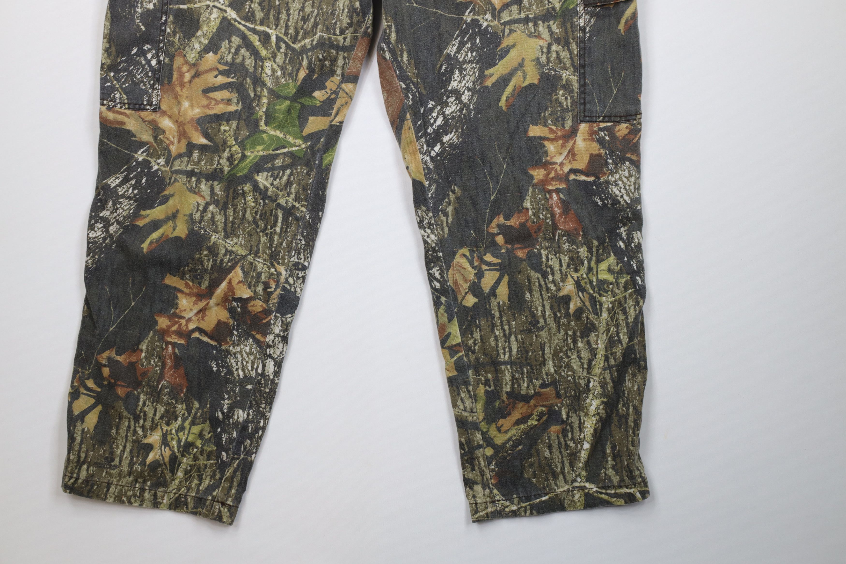 Vintage Vintage Streetwear Mossy Oak Camouflage Wide Leg Cargo Pants Size US 40 / EU 56 - 4 Thumbnail