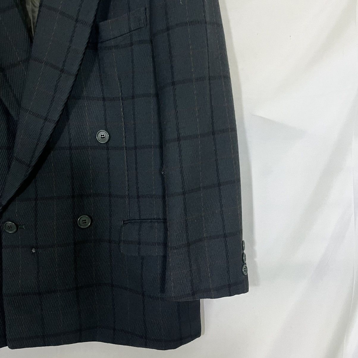 Vintage Vintage Blanc Bine Plaid Wool Sport Coat Blazer Jacket Size US M / EU 48-50 / 2 - 5 Thumbnail