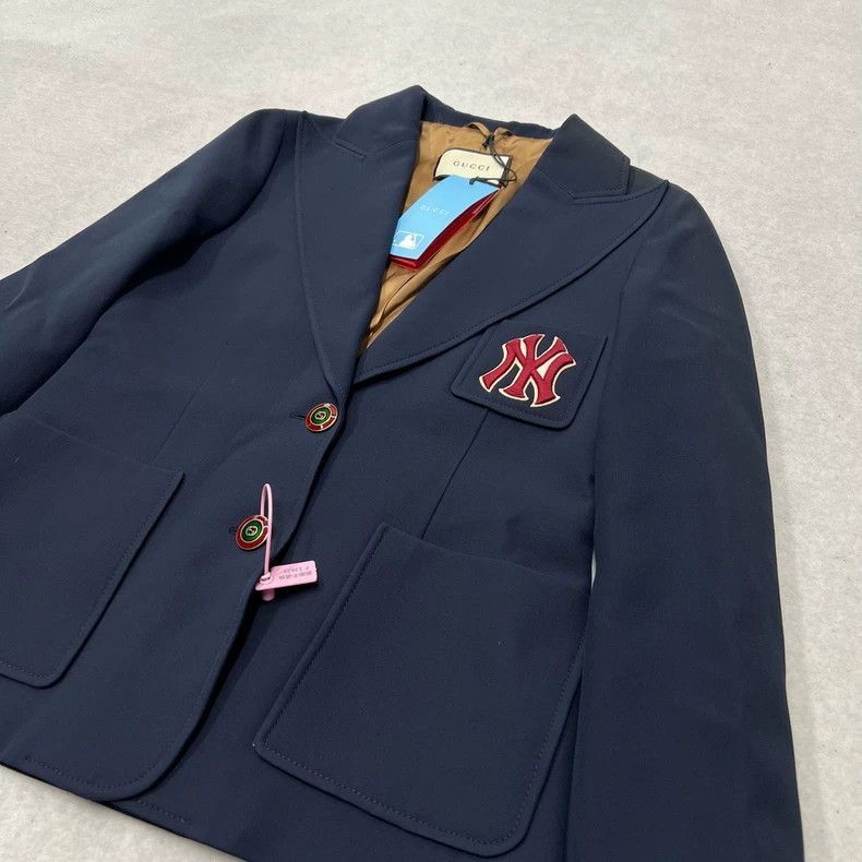 Gucci Gucci MLB Collegiate Style Blazer Jacket-2506 Size M / US 6-8 / IT 42-44 - 5 Thumbnail
