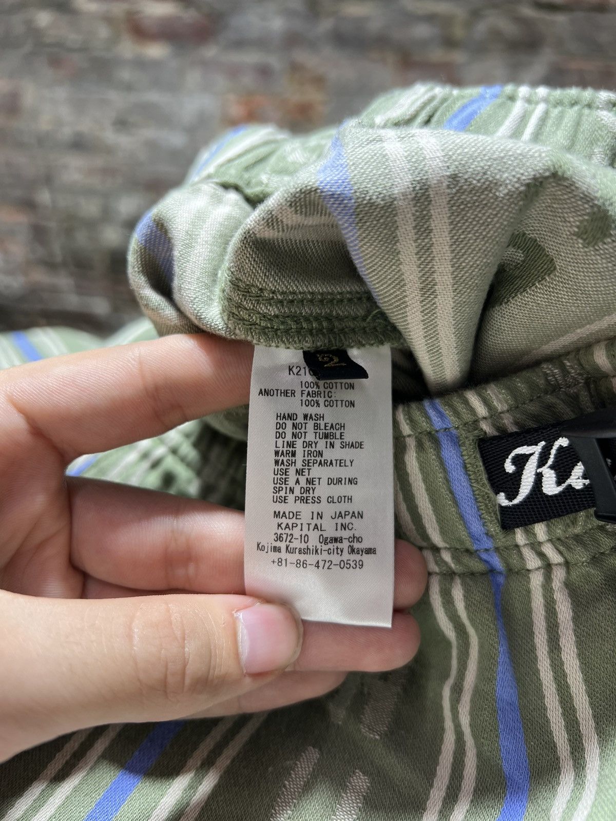 Kapital Kapital Linen Nukes Shorts Size US 30 / EU 46 - 3 Thumbnail