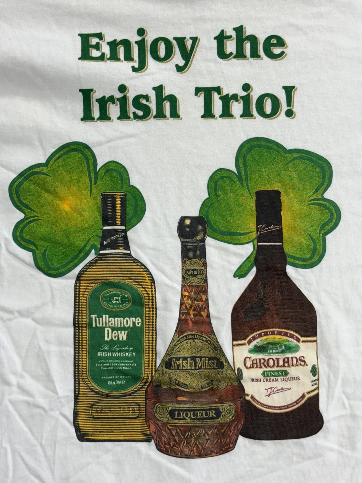 Fruit Of The Loom Irish Alcohol T-shirt Tullamore Dew Irish Mist Carolans XL Size US XL / EU 56 / 4 - 1 Thumbnail