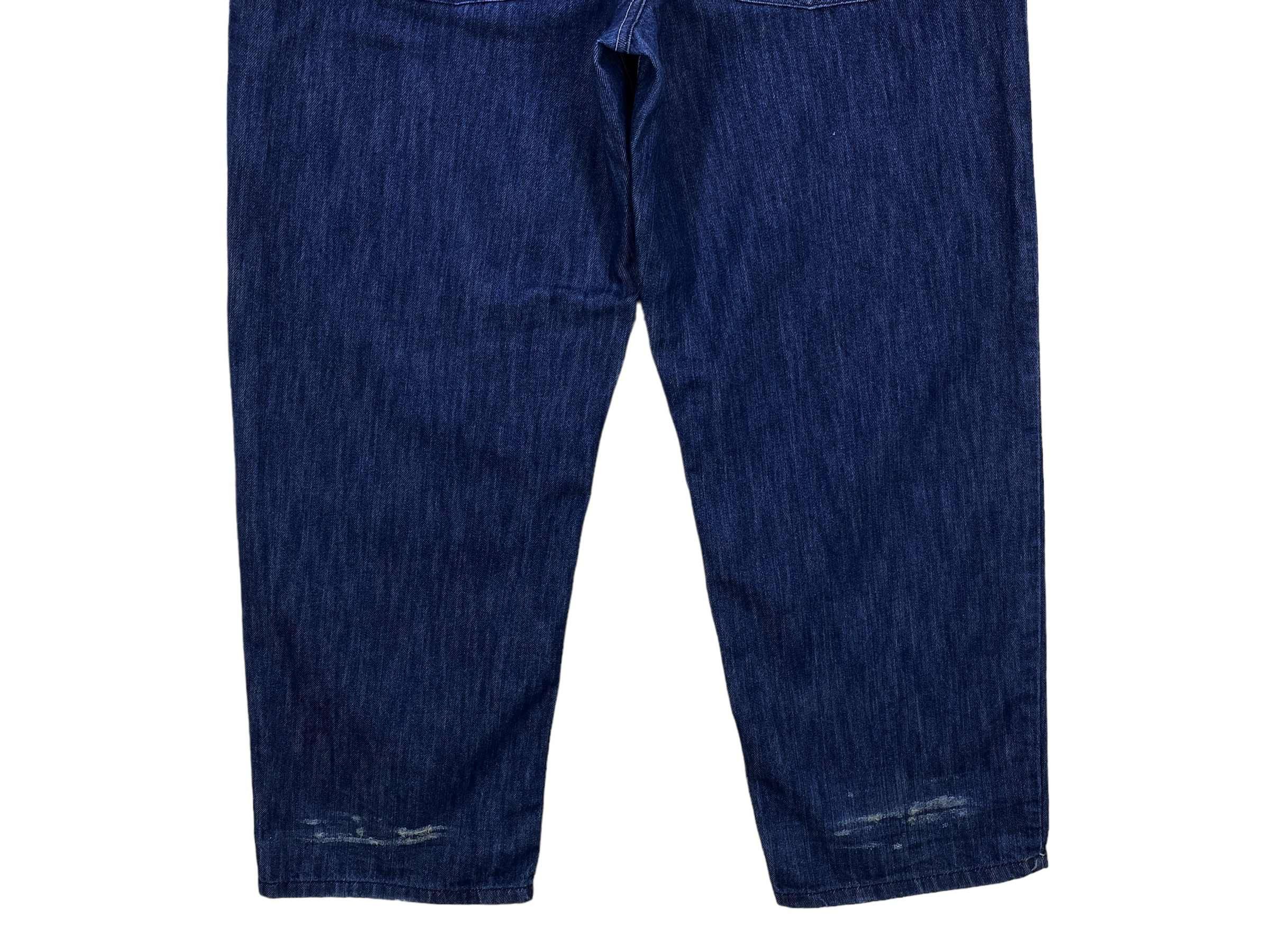 Japanese Brand Knockouts Baggy Denim Jeans Size US 38 / EU 54 - 6 Thumbnail