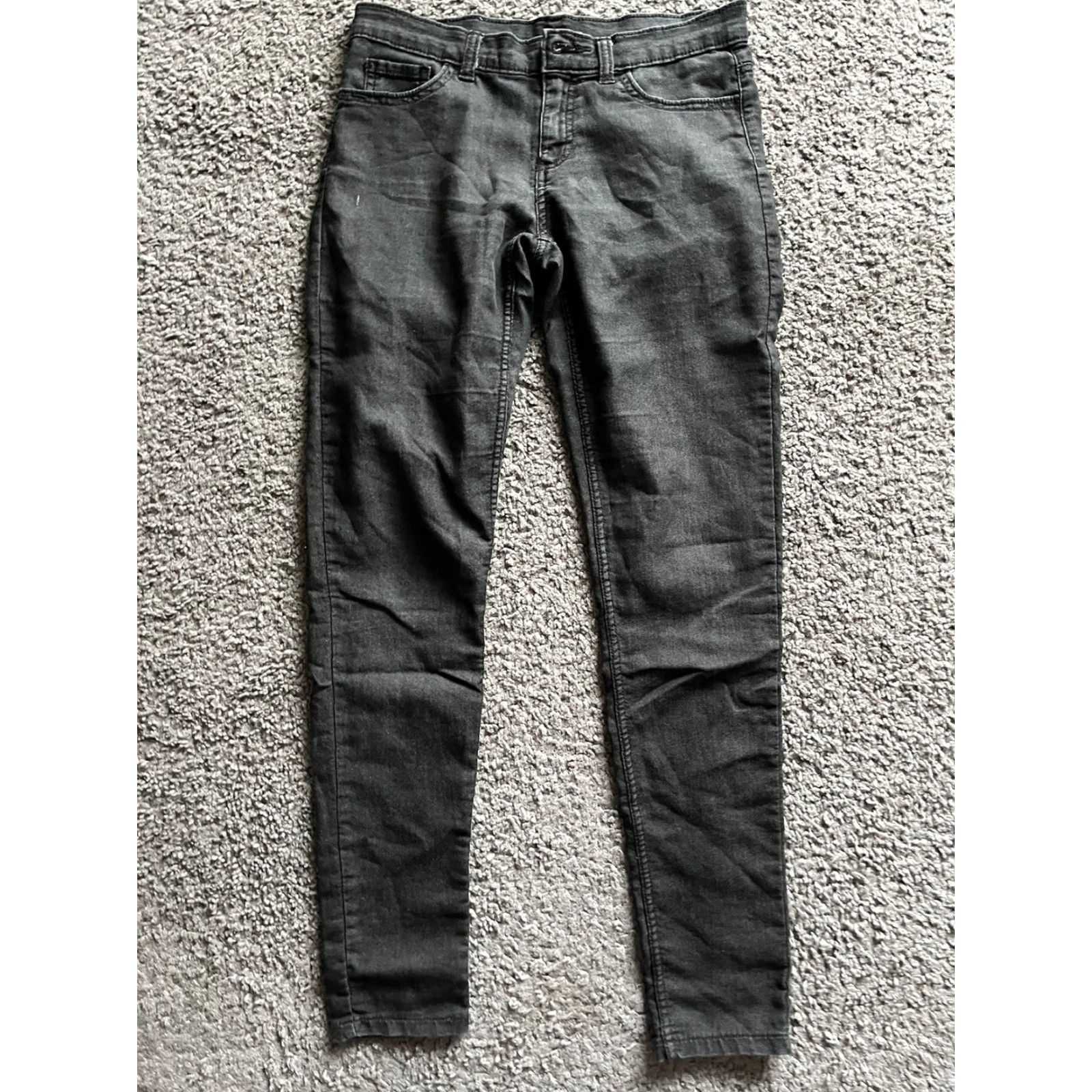 Juicy Couture Juicy Couture Jeans Womens 0 Black Skinny Denim Stretch Pockets Size 25" / US 0 / IT 36 - 3 Thumbnail