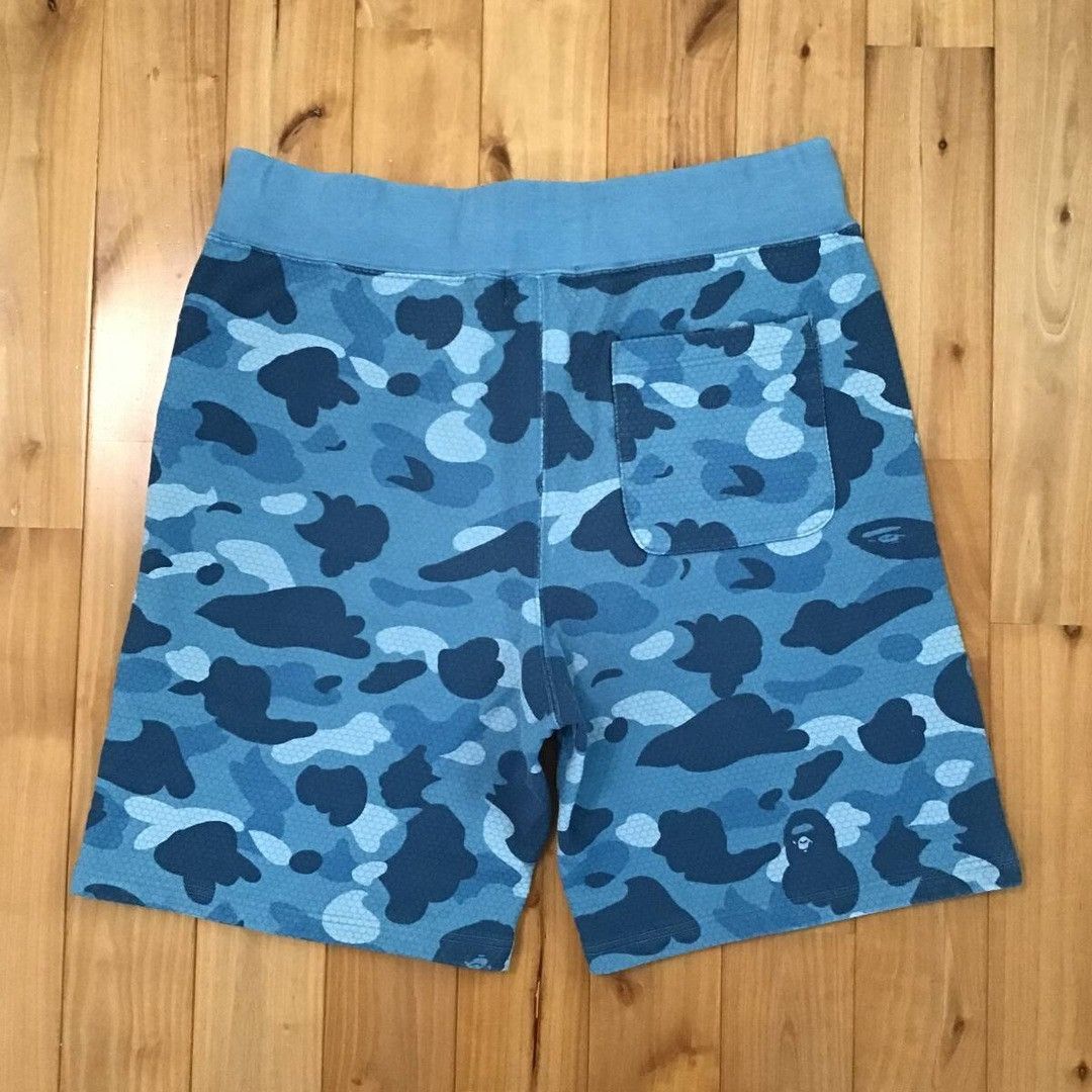 Bape BAPE HONEYCOMB camo shark sweat shorts APE ★size XL Size US 36 / EU 52 - 4 Thumbnail