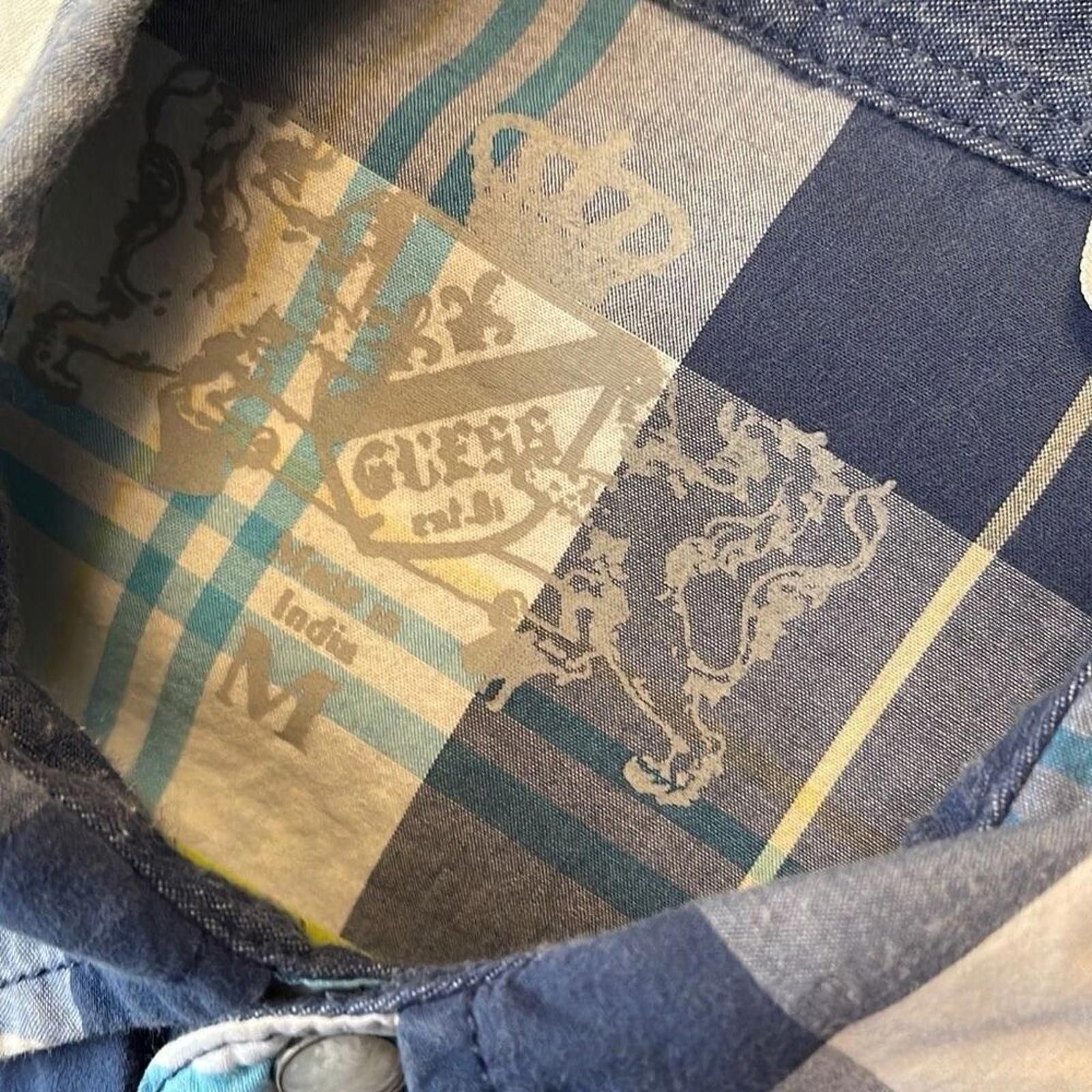 Guess Vintage Guess western shirt with pearl snap button Size US M / EU 48-50 / 2 - 6 Thumbnail