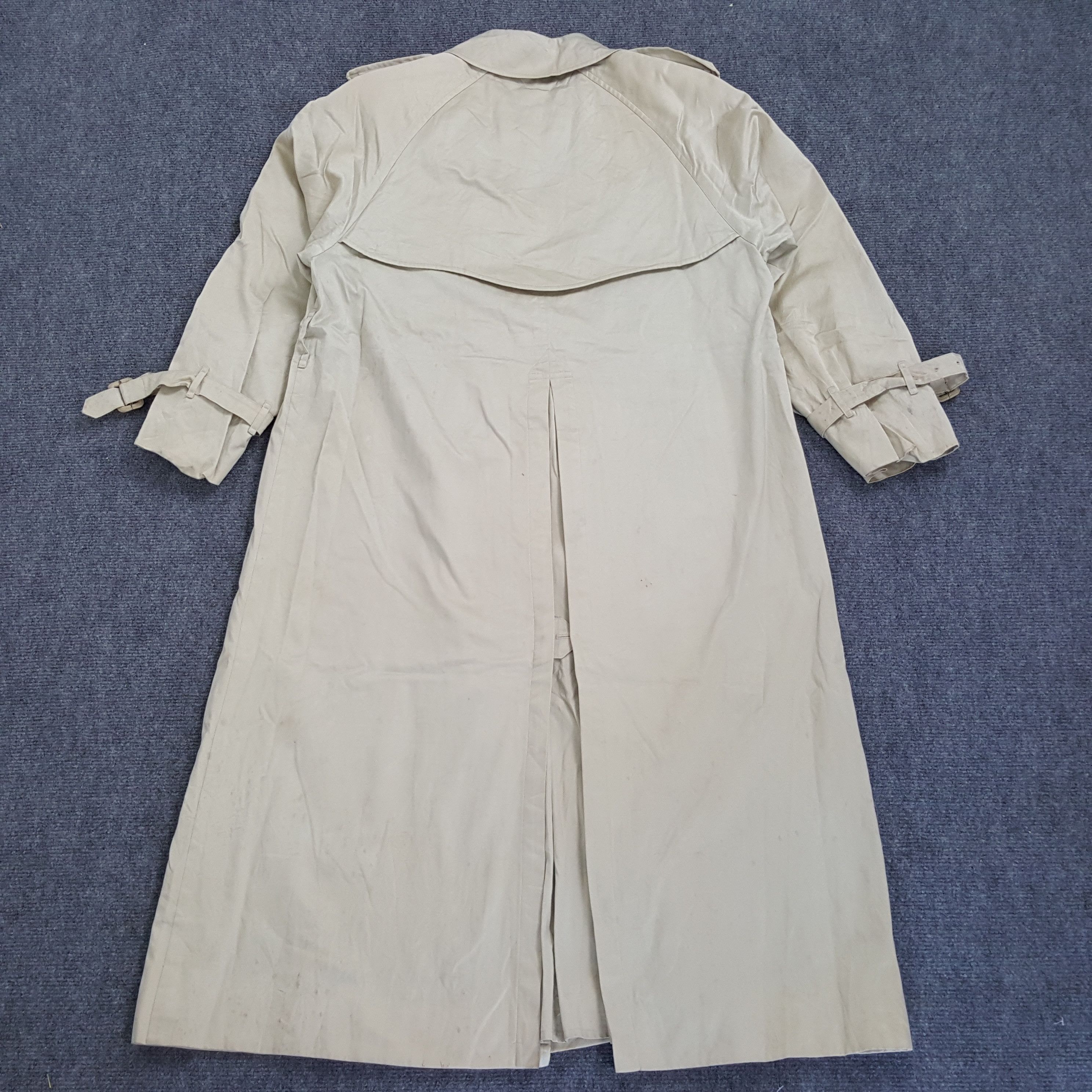 Burberry × Vintage Burberry's Luxury Brand Trench Coat Jacket Size US S / EU 44-46 / 1 - 3 Thumbnail