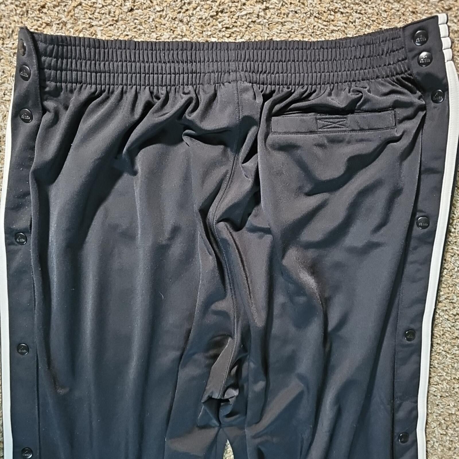 Adidas Adidas 2XL Snap Tear Away Track Basketball Pants Size US 40 / EU 56 - 9 Thumbnail