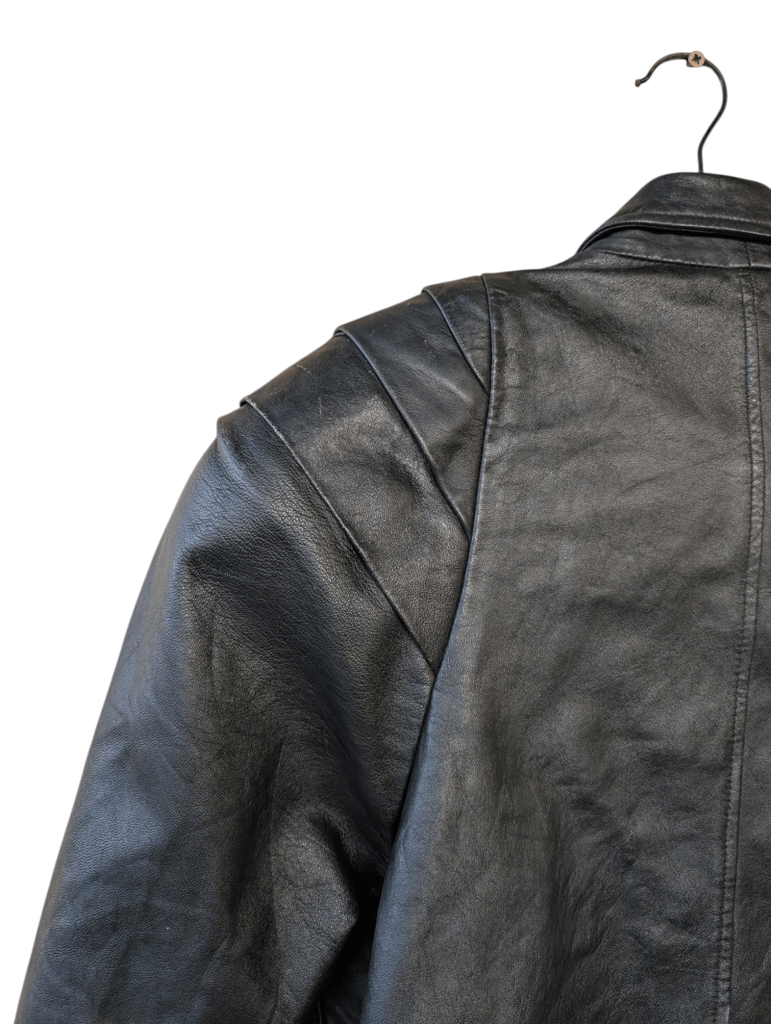 Japanese Brand Vintage Leather Long Jacket Size US XL / EU 56 / 4 - 9 Thumbnail