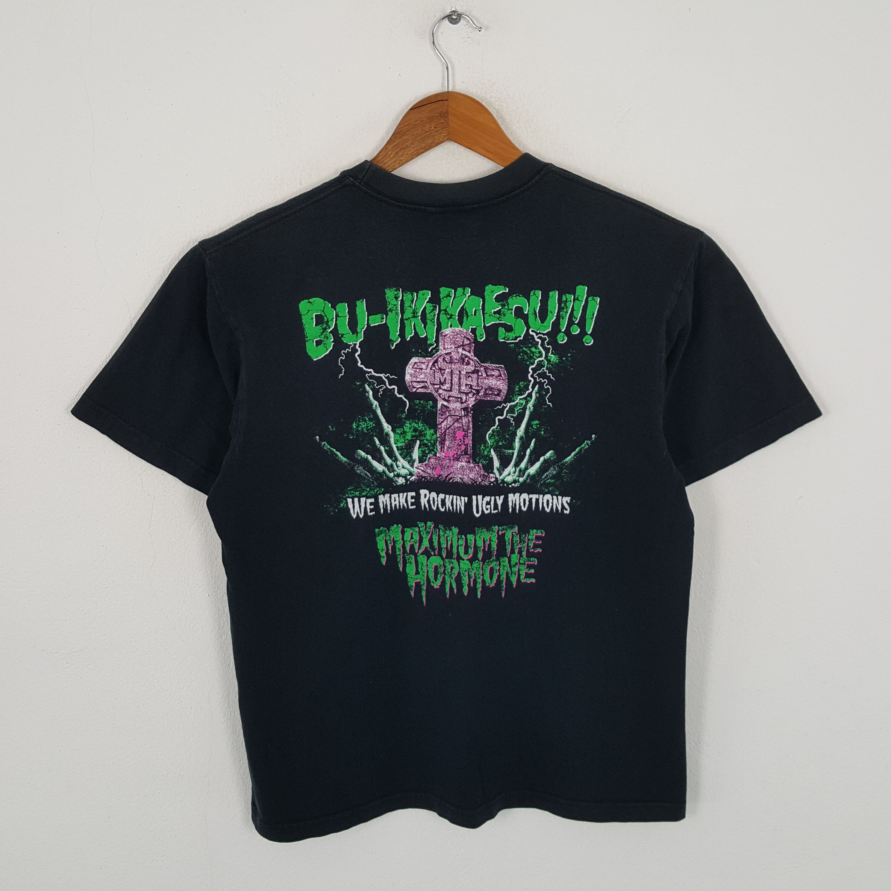 Band Tees × Vintage Vintage MAXIMUM THE HORMONE Japan Heavy Metal Band T-Shirt Size US L / EU 52-54 / 3 - 3 Thumbnail