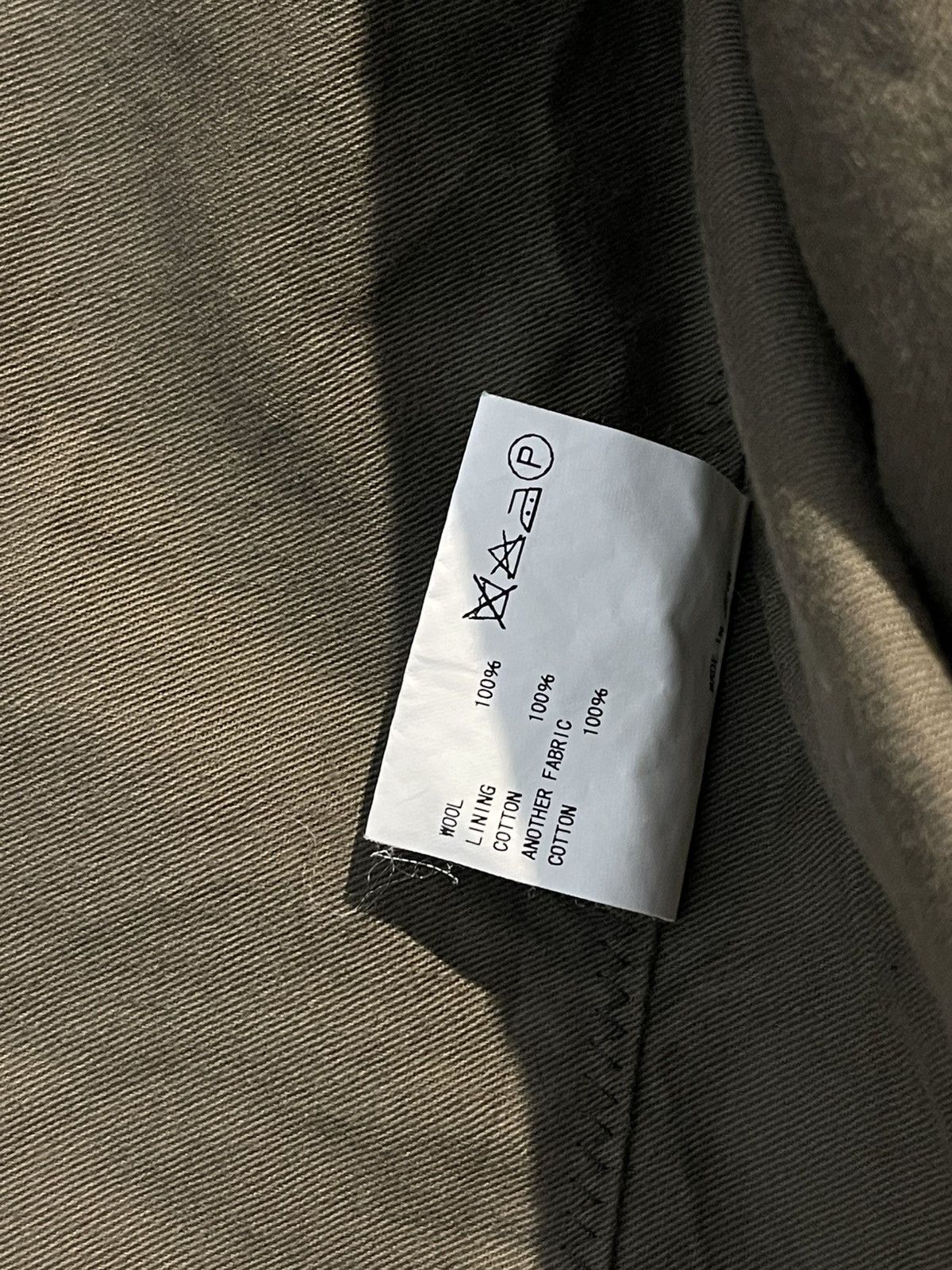Kolor Kolor Fall 2010 Wool Zip Jacket with Contrast Canvas Tape Size US S / EU 44-46 / 1 - 21 Thumbnail