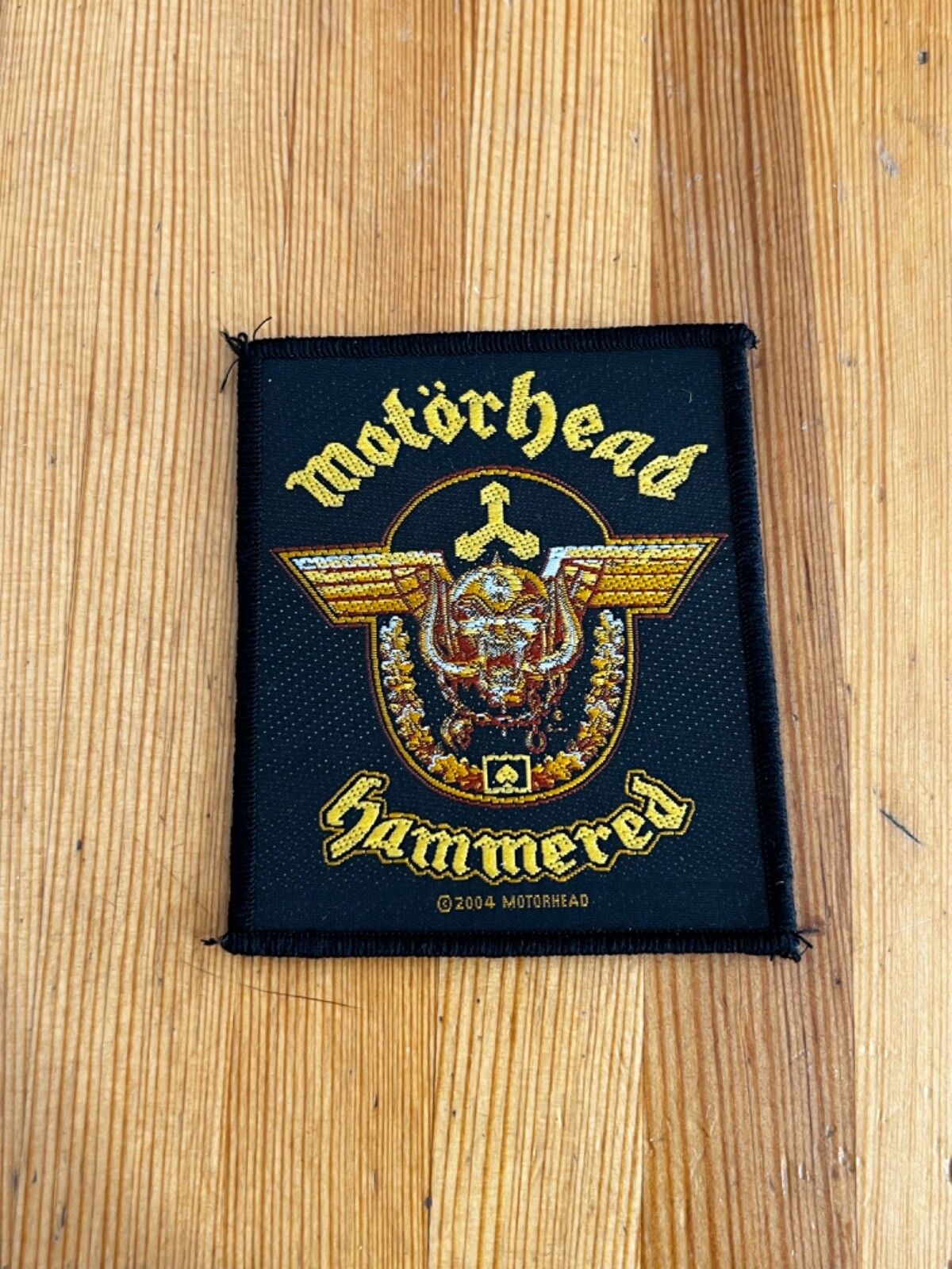 Band Tees Vintage 00s Motorhead hammered metal Band Small Patch Size ONE SIZE - 1 Thumbnail