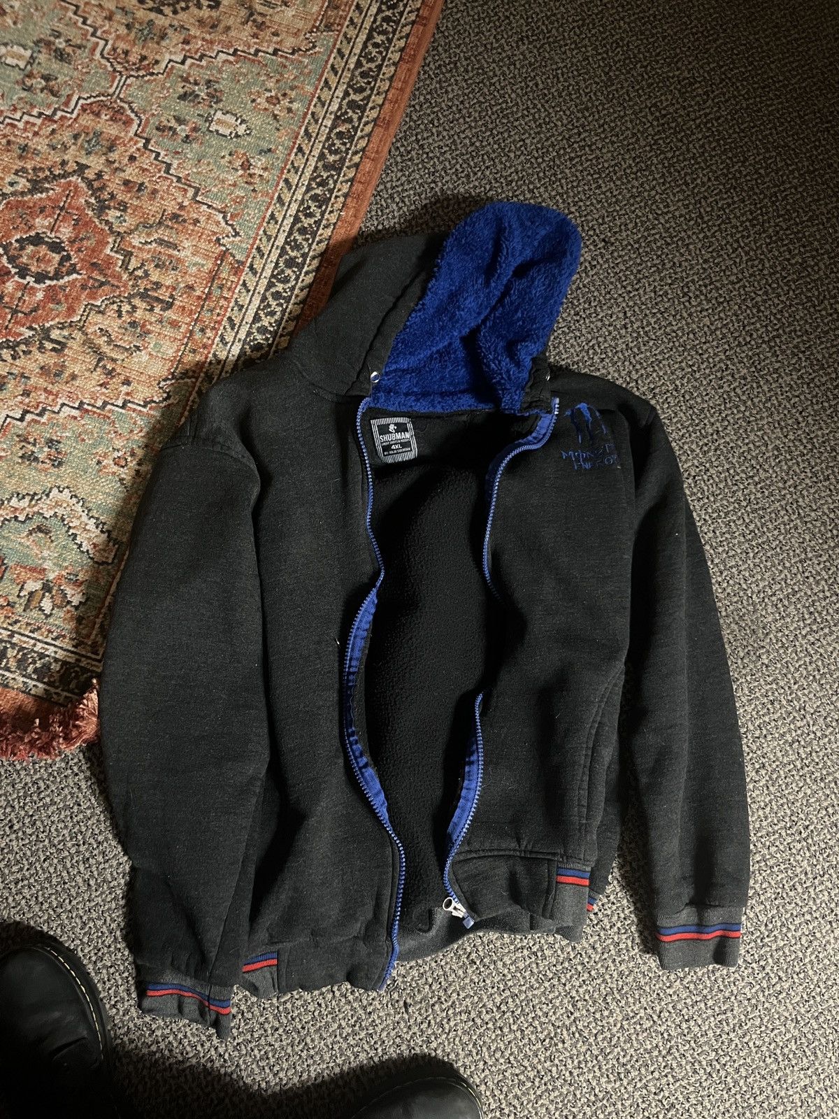 Other Vintage Monster energy zip up hoodie Size US XXL / EU 58 / 5 - 2 Thumbnail
