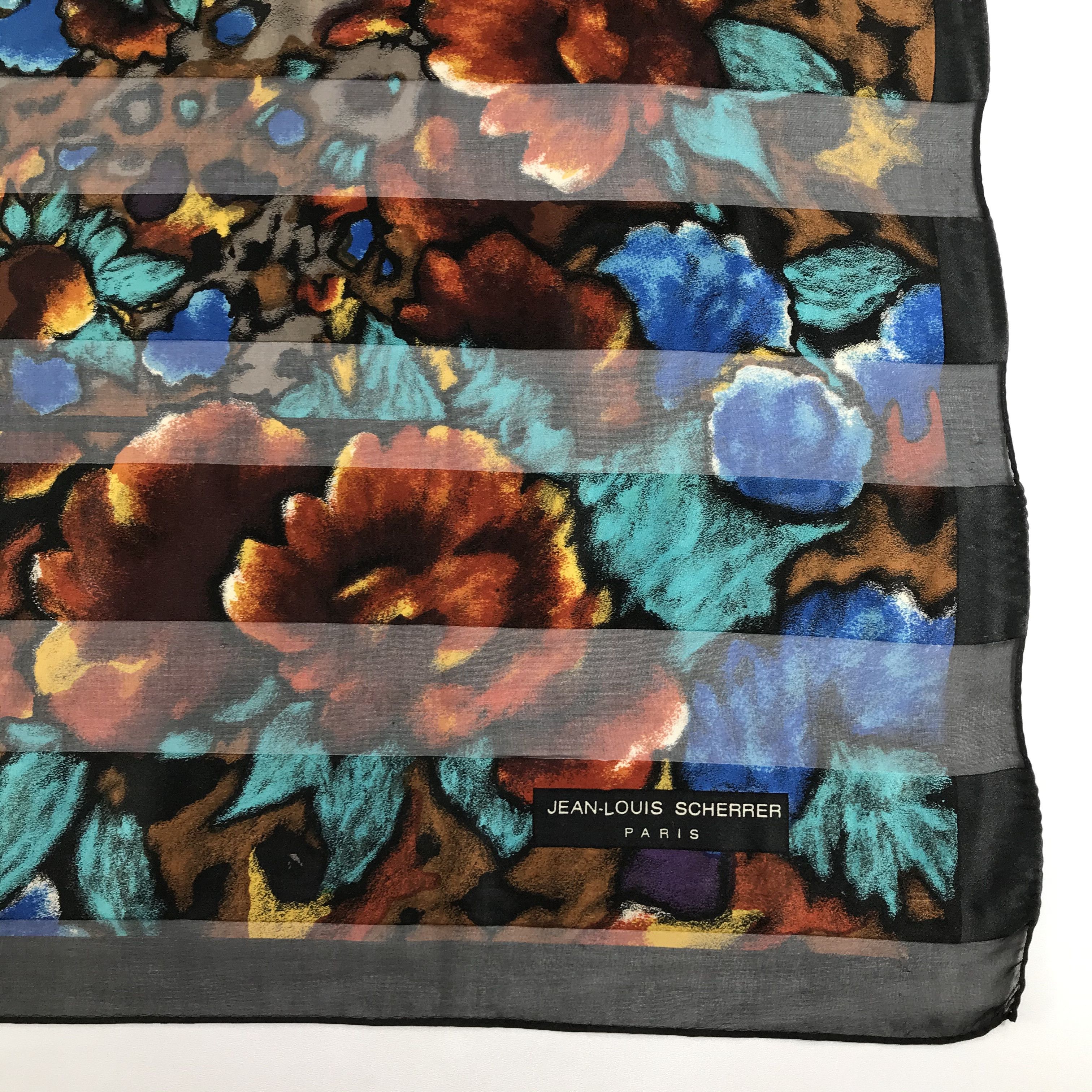 Jean-Louis Scherrer Vintage Jean Louis Scherrer Silk Scarf Size ONE SIZE - 5 Thumbnail
