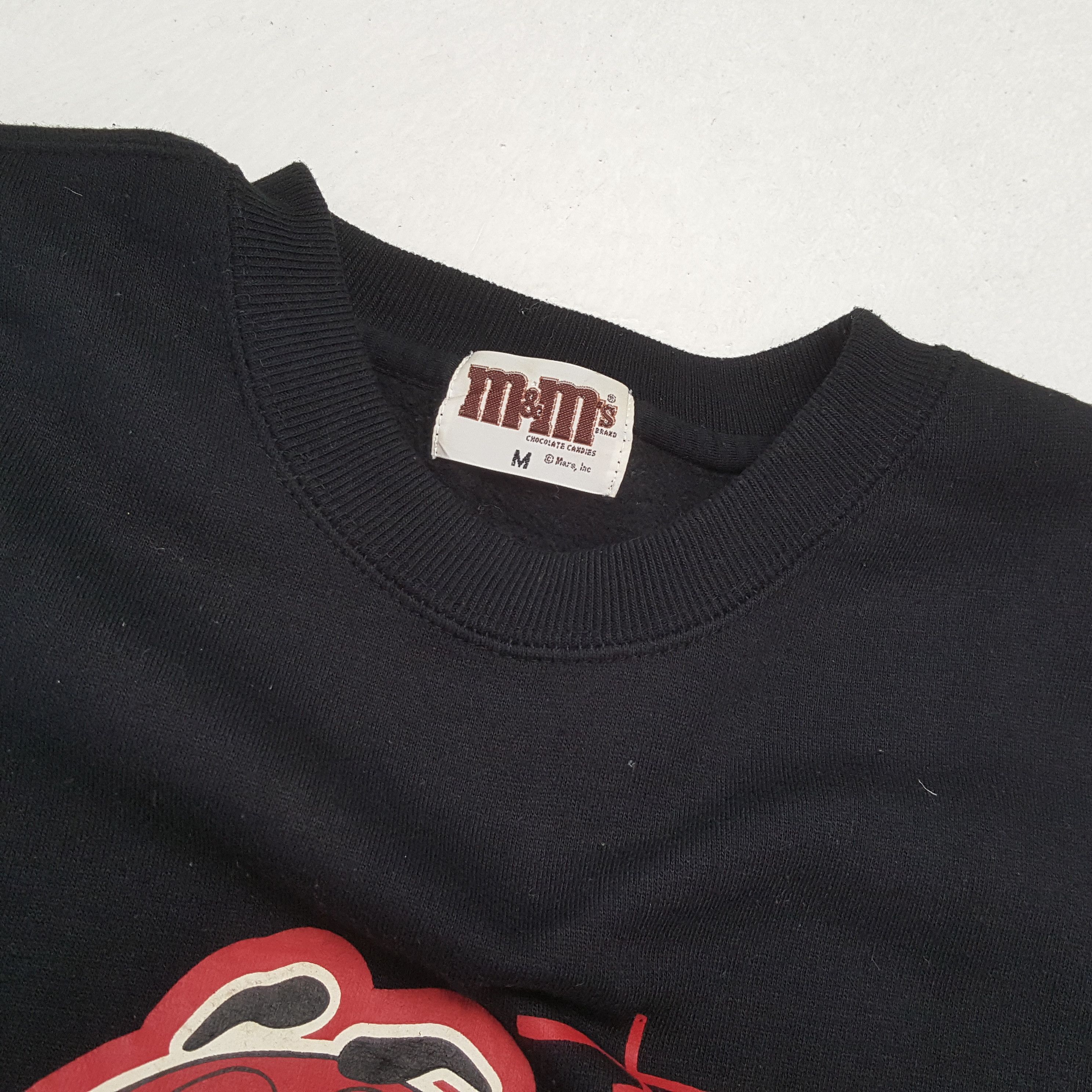 Chocolate × Vintage Vintage M&M Chocolate Promotion Brand Sweatshirt Size US M / EU 48-50 / 2 - 10 Thumbnail