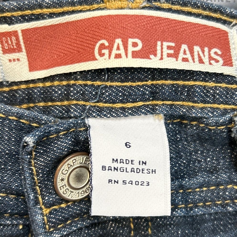 Gap 2008 Gap Womens Size 6 Stretch Cotton Jean Pencil Skirt Size 28" / US 6 / IT 42 - 3 Thumbnail