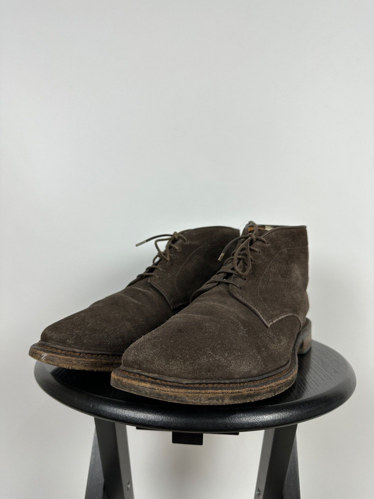 Officine Creative Officine Creative Desert Brown Suede Boots Size US 13 / EU 46 - 11 Thumbnail
