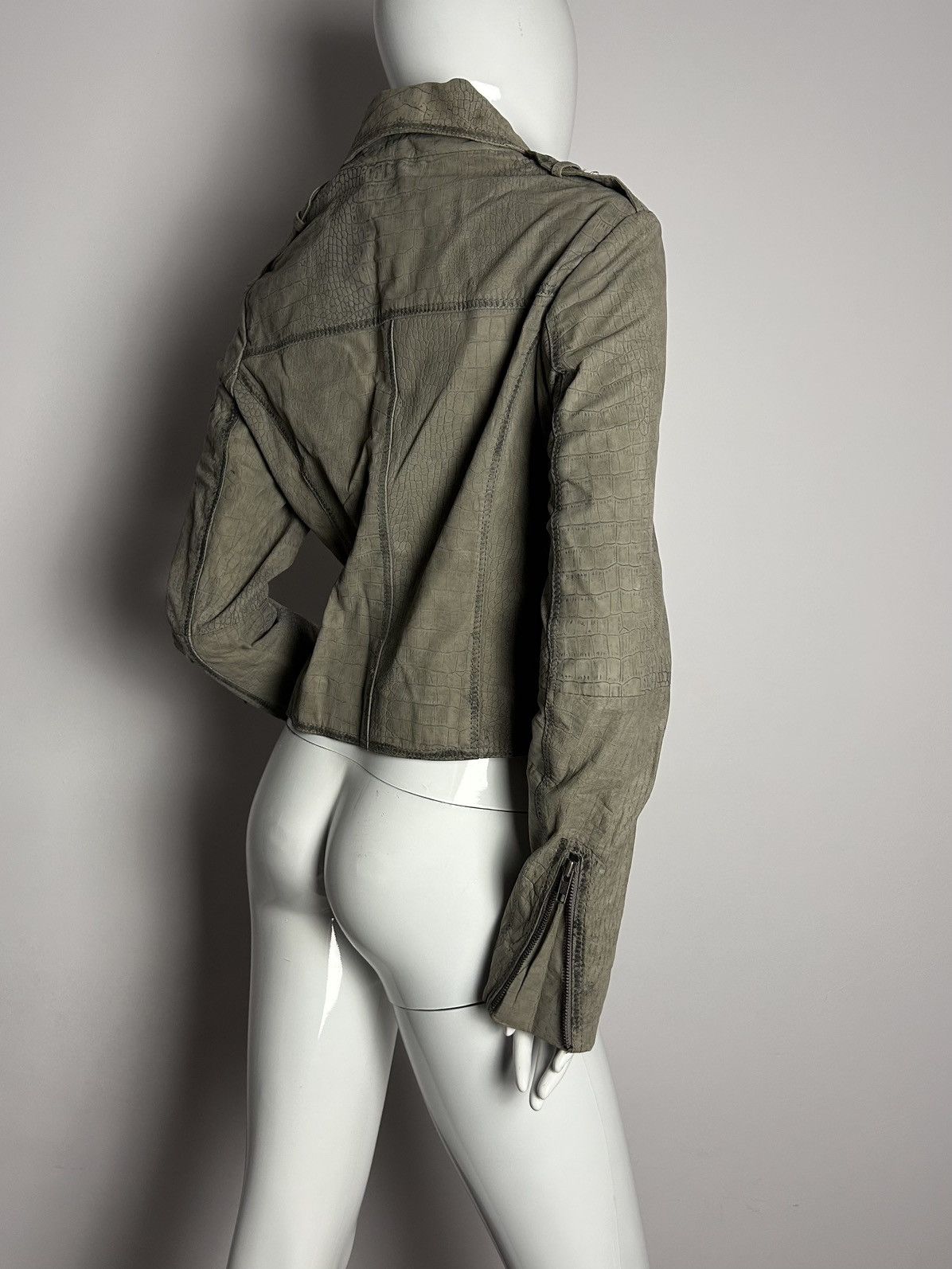 Other Vintage python leather jacket with zipper details Size S / US 4 / IT 40 - 8 Thumbnail