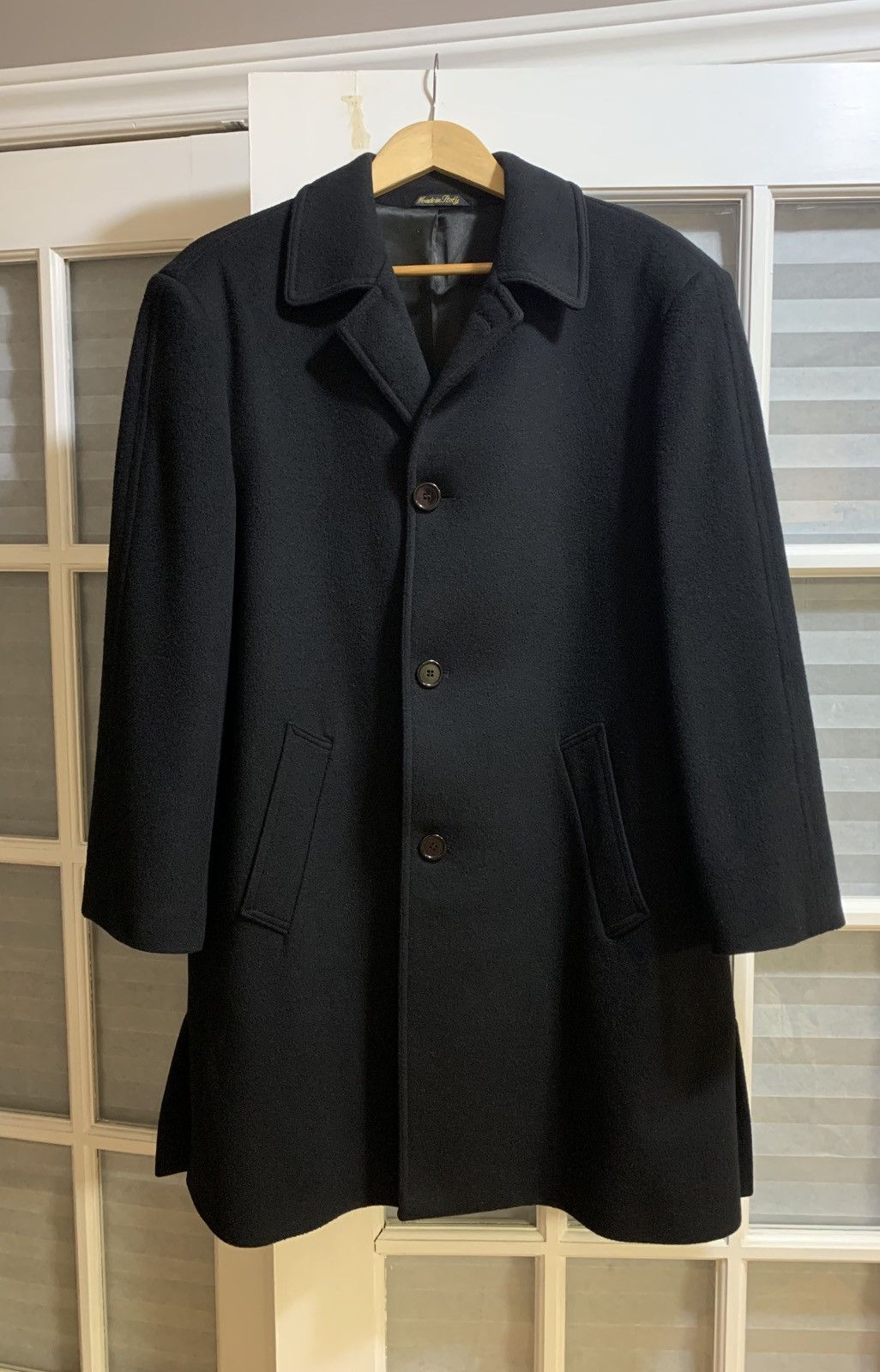 Vintage Wool Trench Coat Peacoat Vintage Size ONE SIZE - 1 Thumbnail