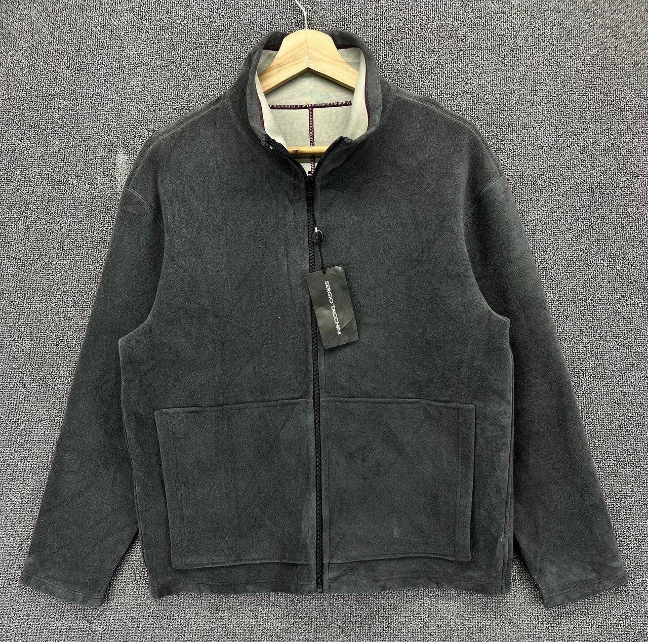 Sergio Tacchini Sergio Tacchini Grey Jacket Size L / US 10 / IT 46 - 1 Thumbnail