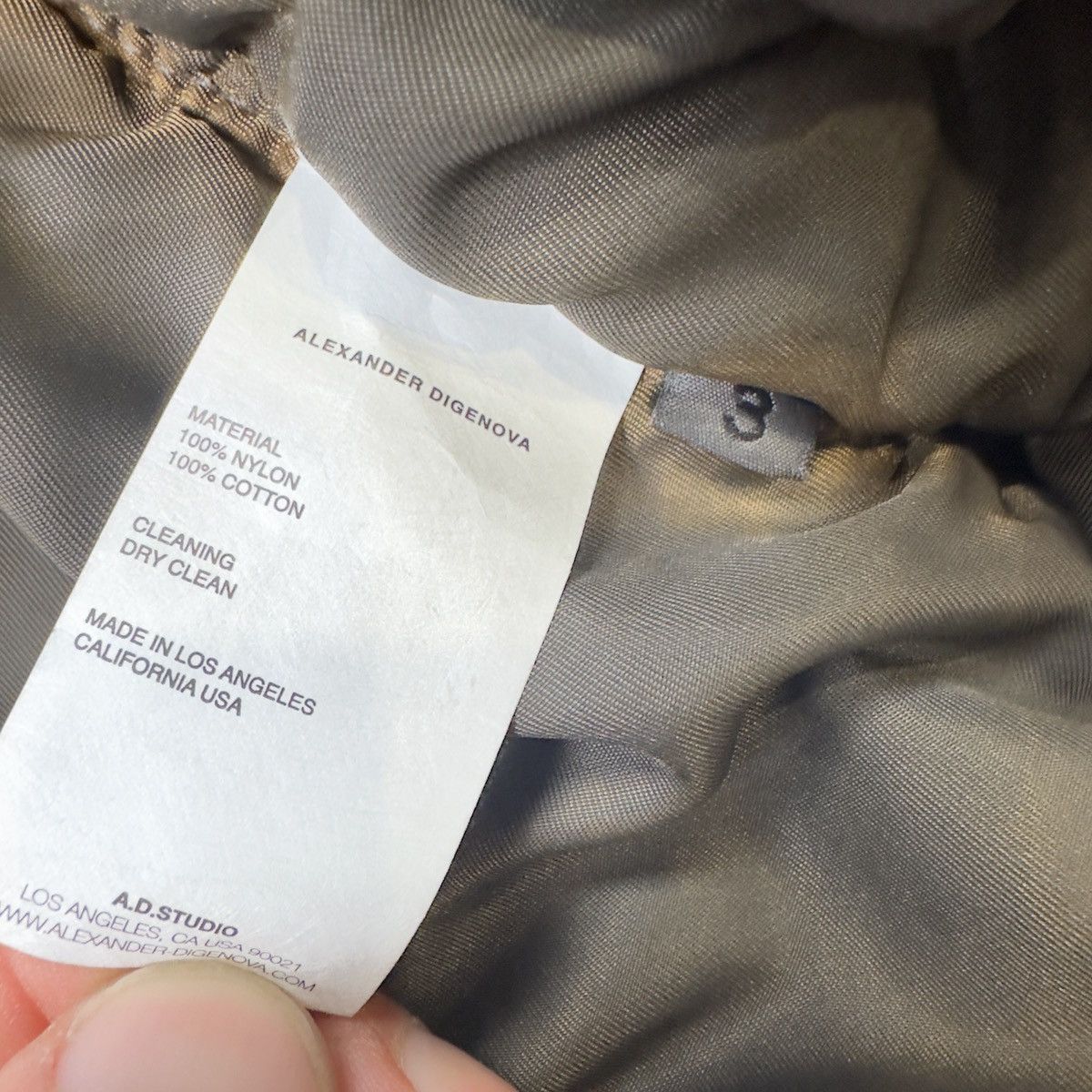 ALEXANDER DIGENOVA Alexander Digenova Trashed Double Layer Bomber Jacket Large Size US L / EU 52-54 / 3 - 3 Thumbnail