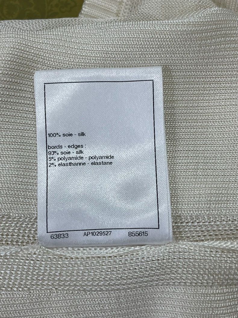 Chanel Chanel White knitted lace sleeveless vest Size XS / US 0-2 / IT 36-38 - 7 Thumbnail