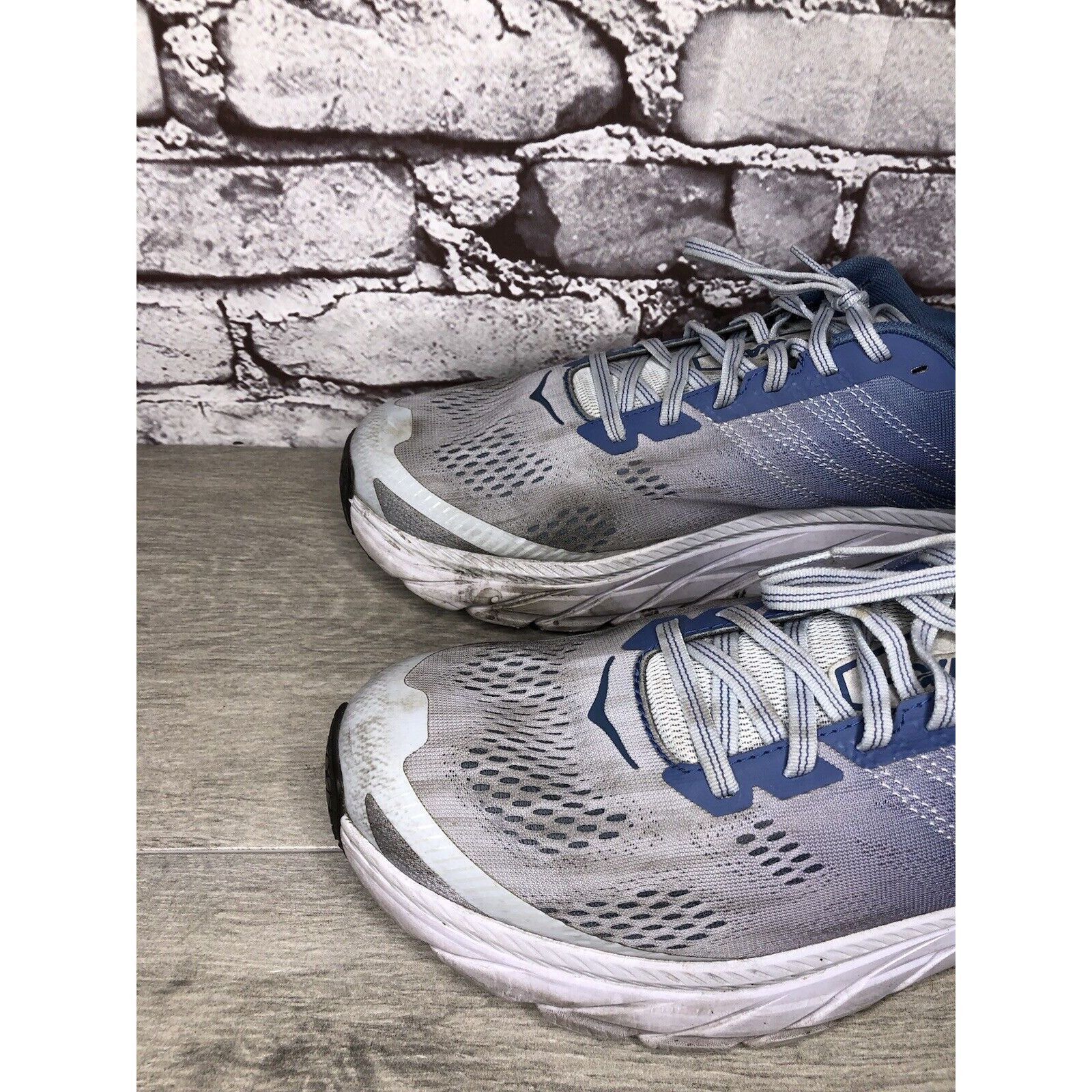 Hoka Hoka One One Clifton 6 Plein Air Moonlight Blue Synthetic Ru Size US 11 / IT 41 - 15 Thumbnail