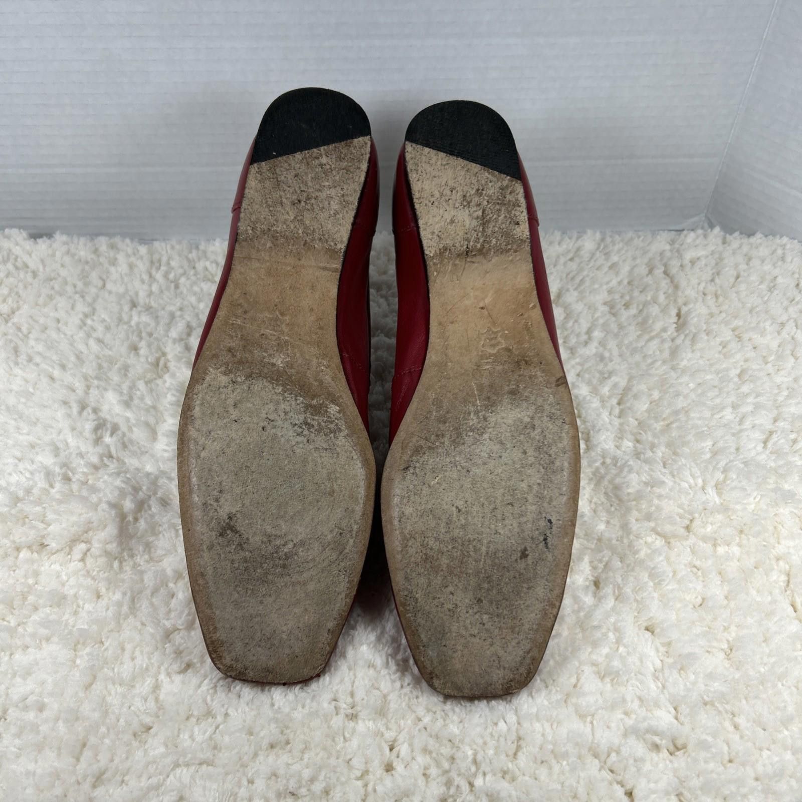 Other Array Freedom Women's Sz10.5 Leather Slip-On Shoe Chili Red Size US 10 / IT 40 - 7 Thumbnail