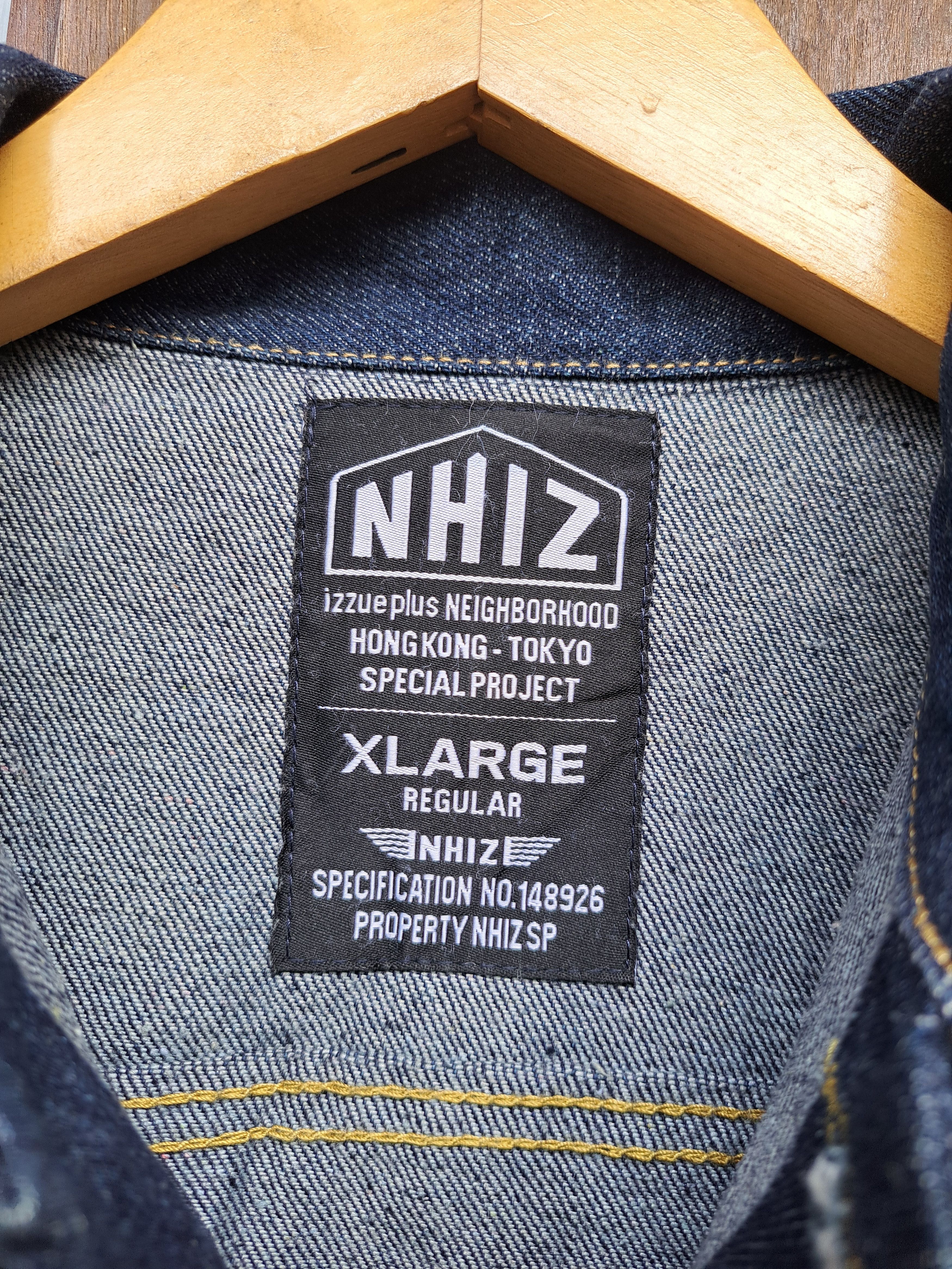 Japanese Brand × izzue Izzue plus Neighborhood Denim Jacket Women XL Size XL / US 12-14 / IT 48-50 - 6 Thumbnail