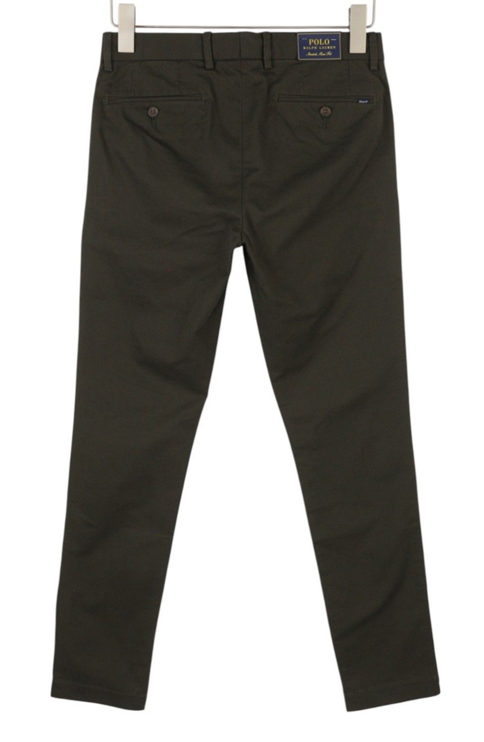 Ralph Lauren W28/L34 Brown Chino Slim Stretch Low Waist Trousers 87040 Size US 28 / EU 44 - 2 Thumbnail