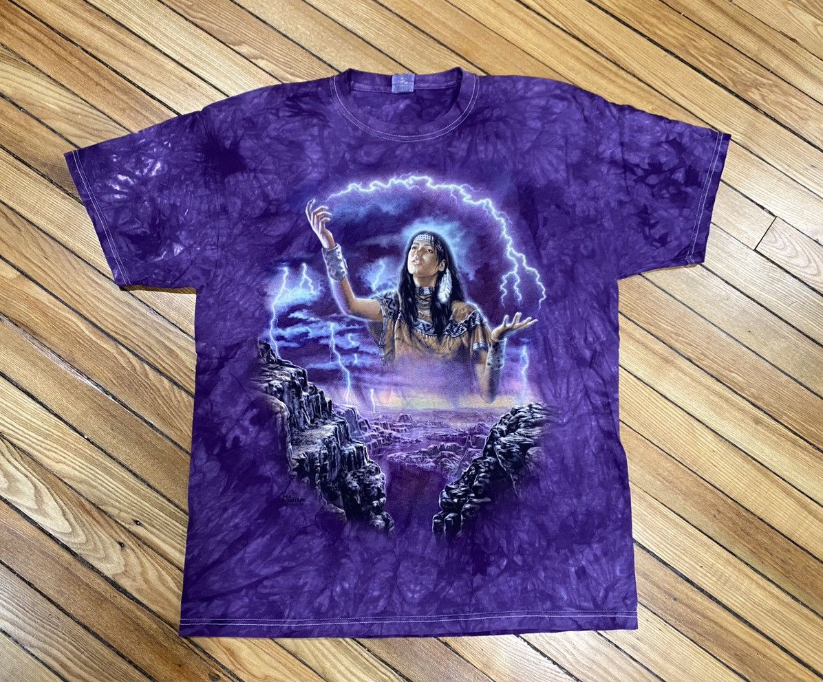 Native × The Mountain × Vintage Vintage 1999 native Tshirt XL Size US XL / EU 56 / 4 - 1 Thumbnail