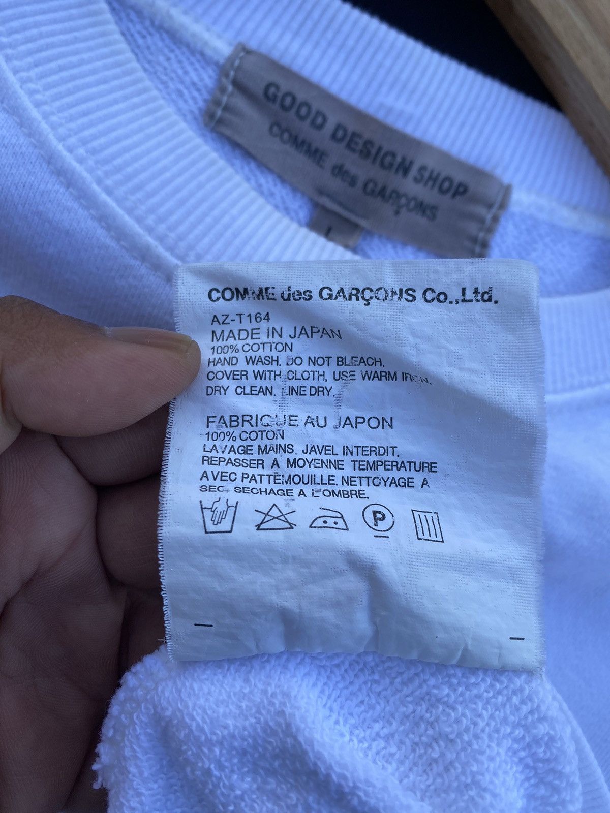 Comme des Garcons Rare Comme Des Garcons CDG Big Spellout Sweatshirt Size US L / EU 52-54 / 3 - 23 Thumbnail