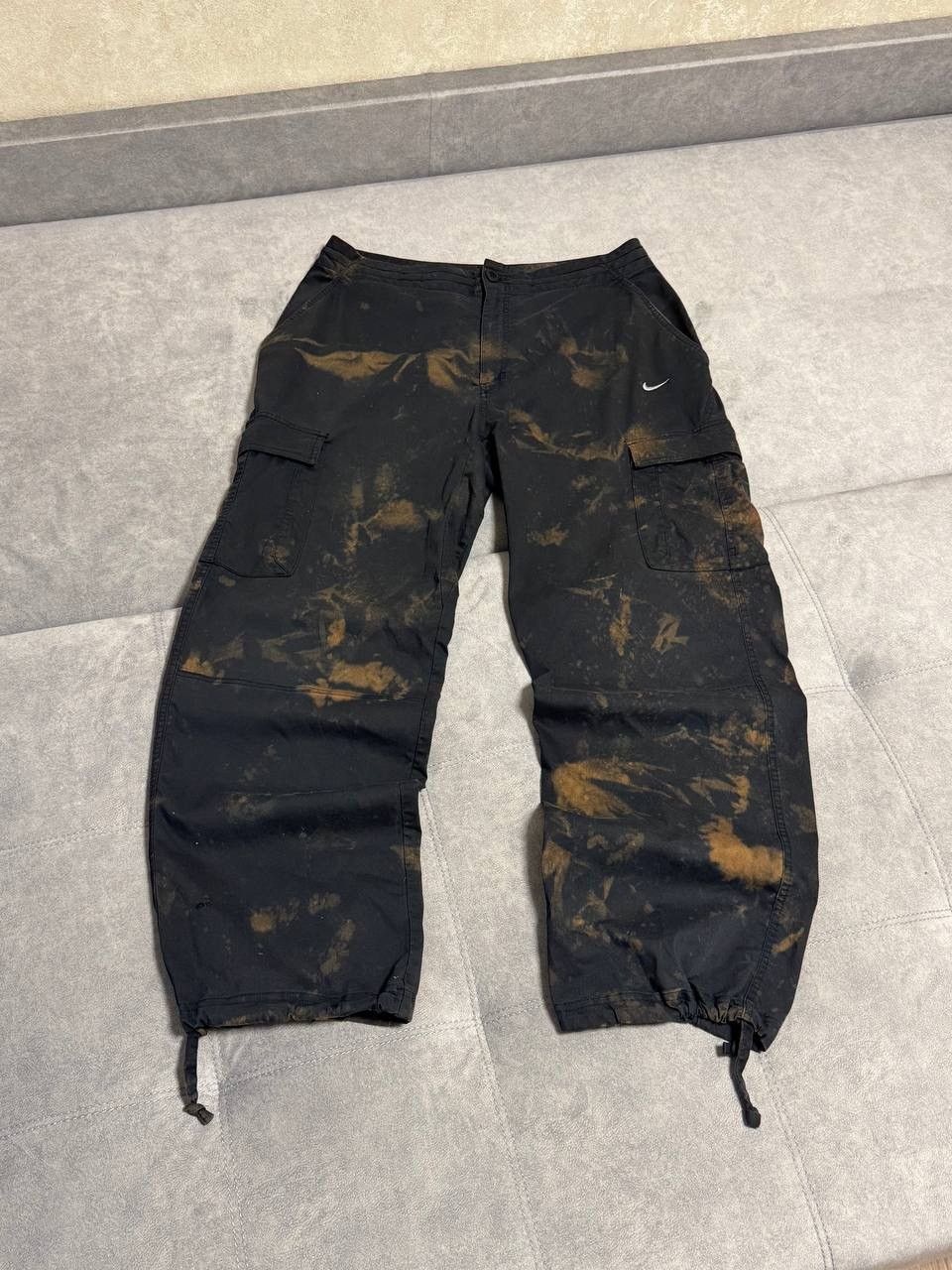 Nike Vintage Nike Baggy Y2K cargo distressed pants Size US 32 / EU 48 - 4 Thumbnail