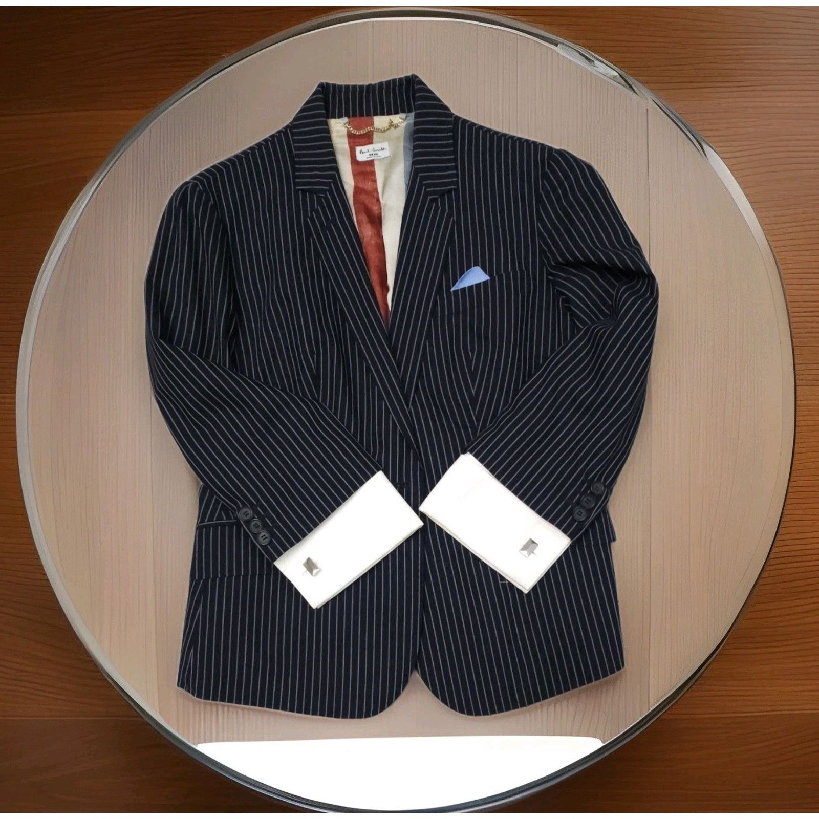 Paul Smith Paul Smith Wool Striped Blazer Italy Size 44 Size M / US 6-8 / IT 42-44 - 2 Thumbnail