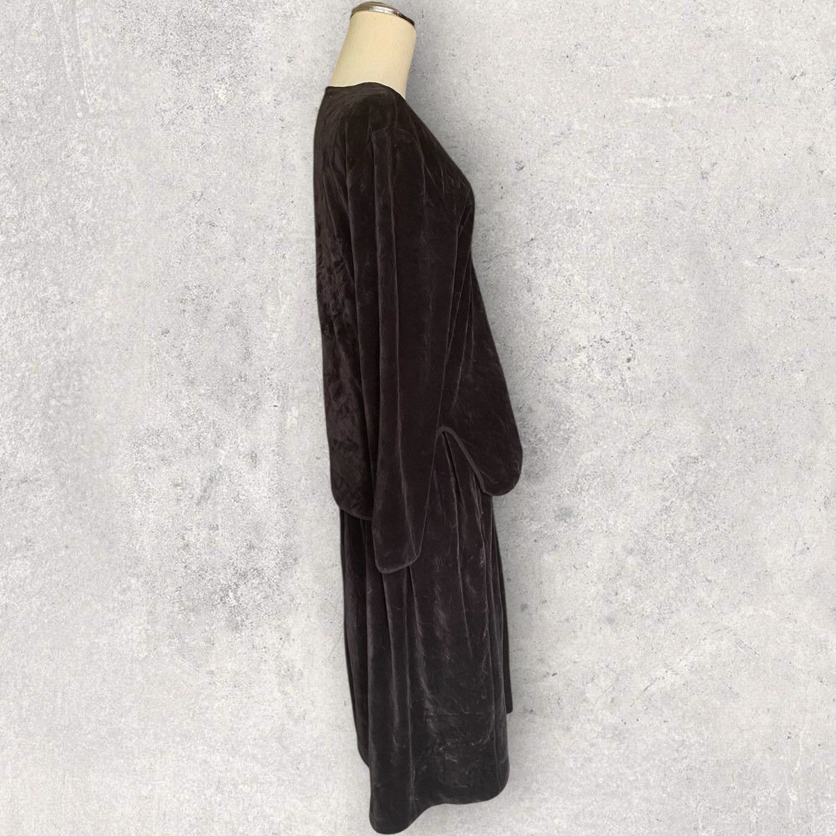 Comme des Garcons Vintage 80’s Velour Layer Dress Size M / US 6-8 / IT 42-44 - 6 Thumbnail