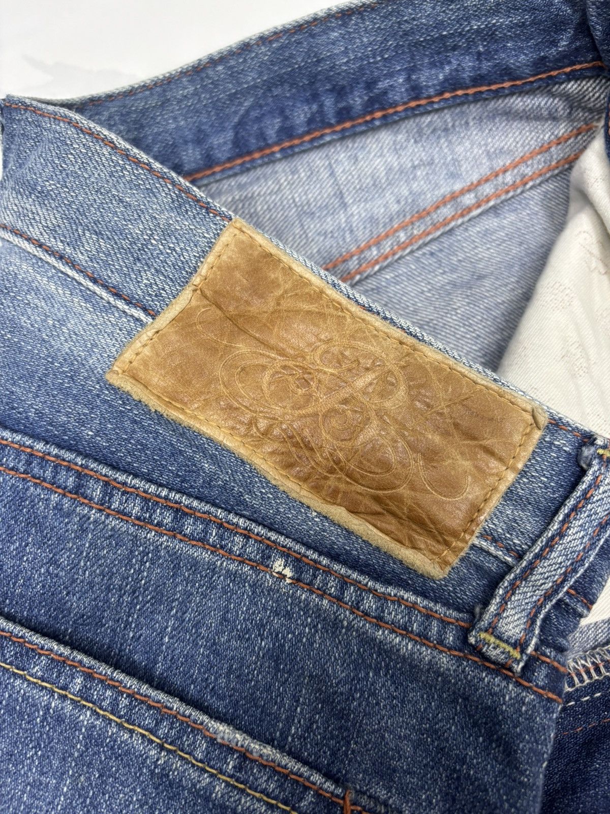 Beauty Beast × Jean VINTAGE JAPANESE BRAND B PAINTER DISTRESSED DENIM JEAN Size US 32 / EU 48 - 9 Thumbnail