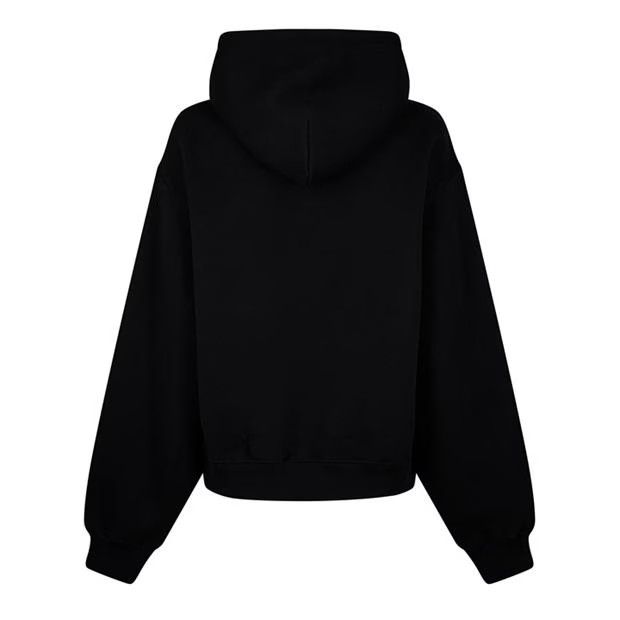 Alexander Wang o1g2r1mq0824 Essntial Logo Hoodies in Black Size S / US 4 / IT 40 - 2 Thumbnail