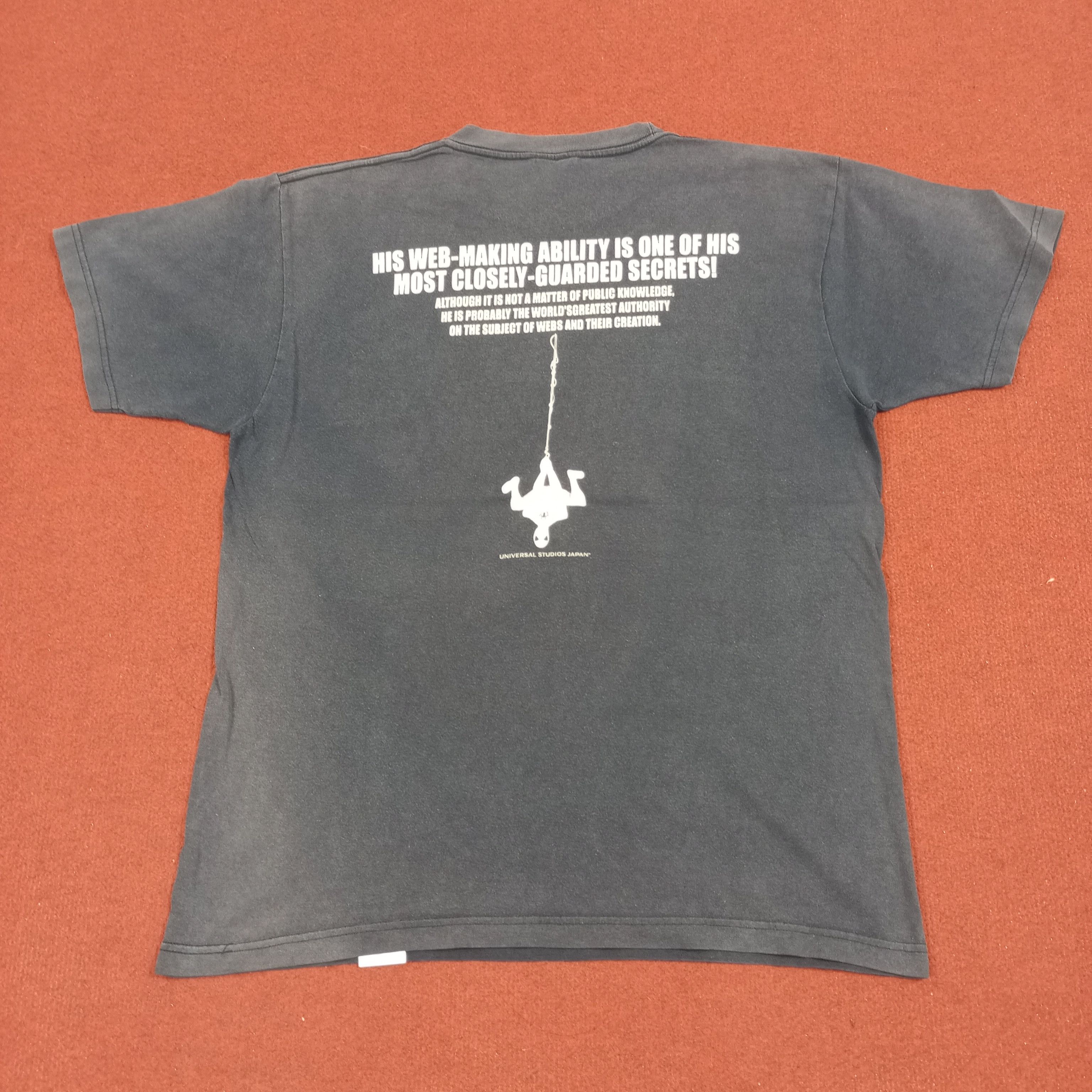Marvel Comics × Universal Studios × Vintage Marvel Spiderman Universal Studios Streetwear Tshirt Size US L / EU 52-54 / 3 - 3 Thumbnail