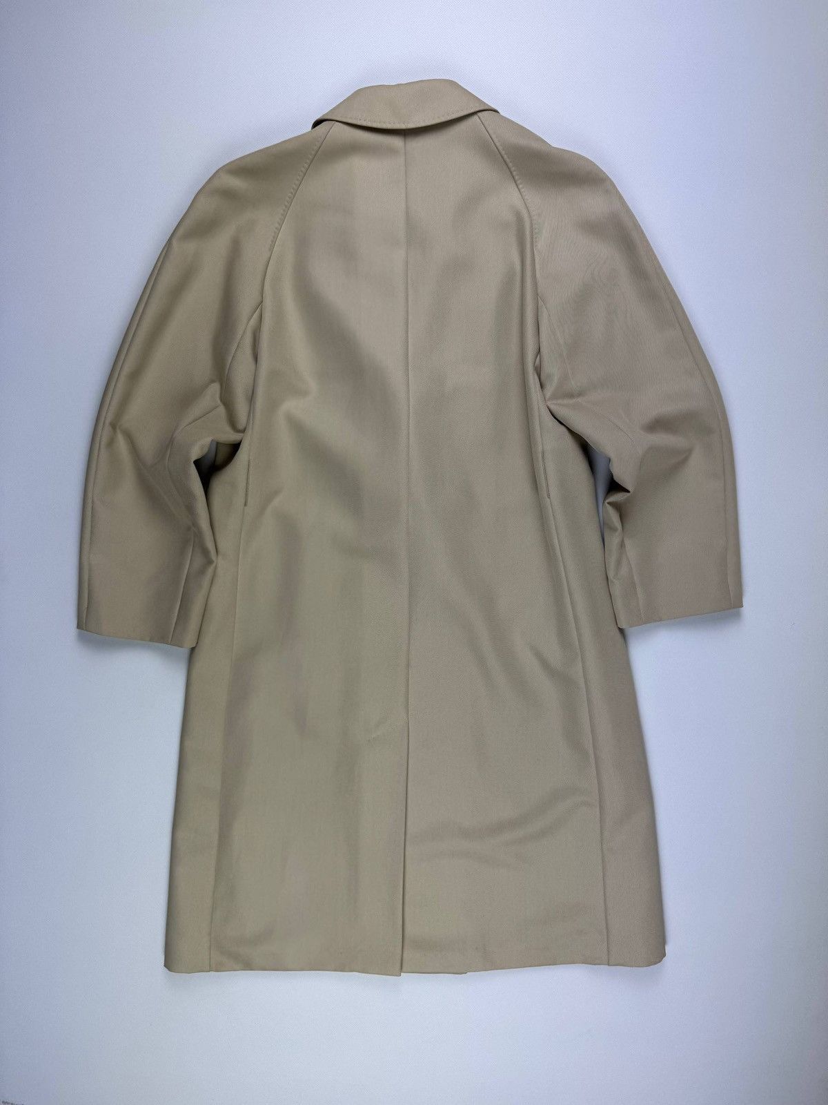 Max Mara Max Mara Vintage Double-Breasted Coat Biege Size M / US 6-8 / IT 42-44 - 5 Thumbnail