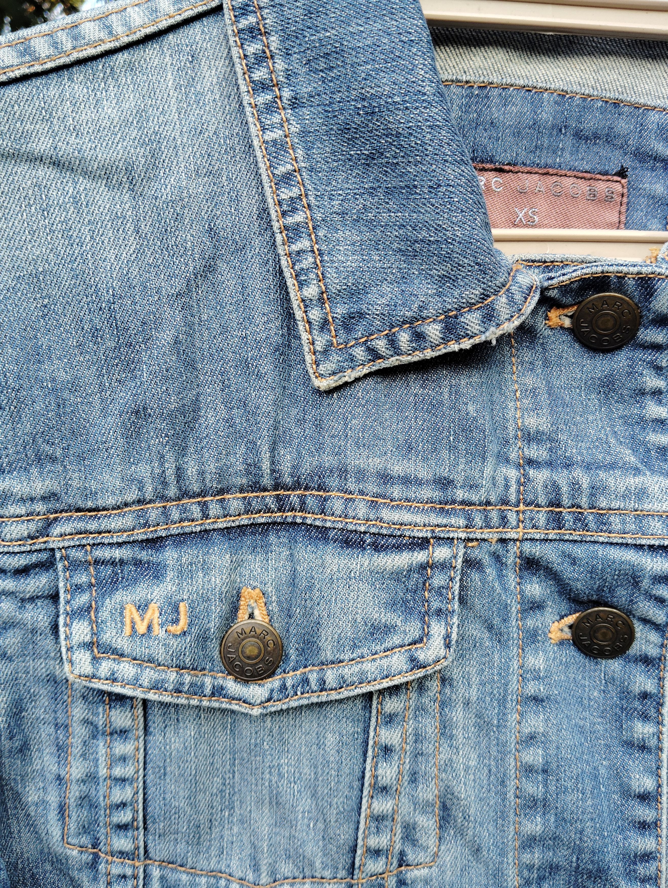 Marc Jacobs VINTAGE MARC JACOBS DENIM JACKET Size XS / US 0-2 / IT 36-38 - 5 Thumbnail